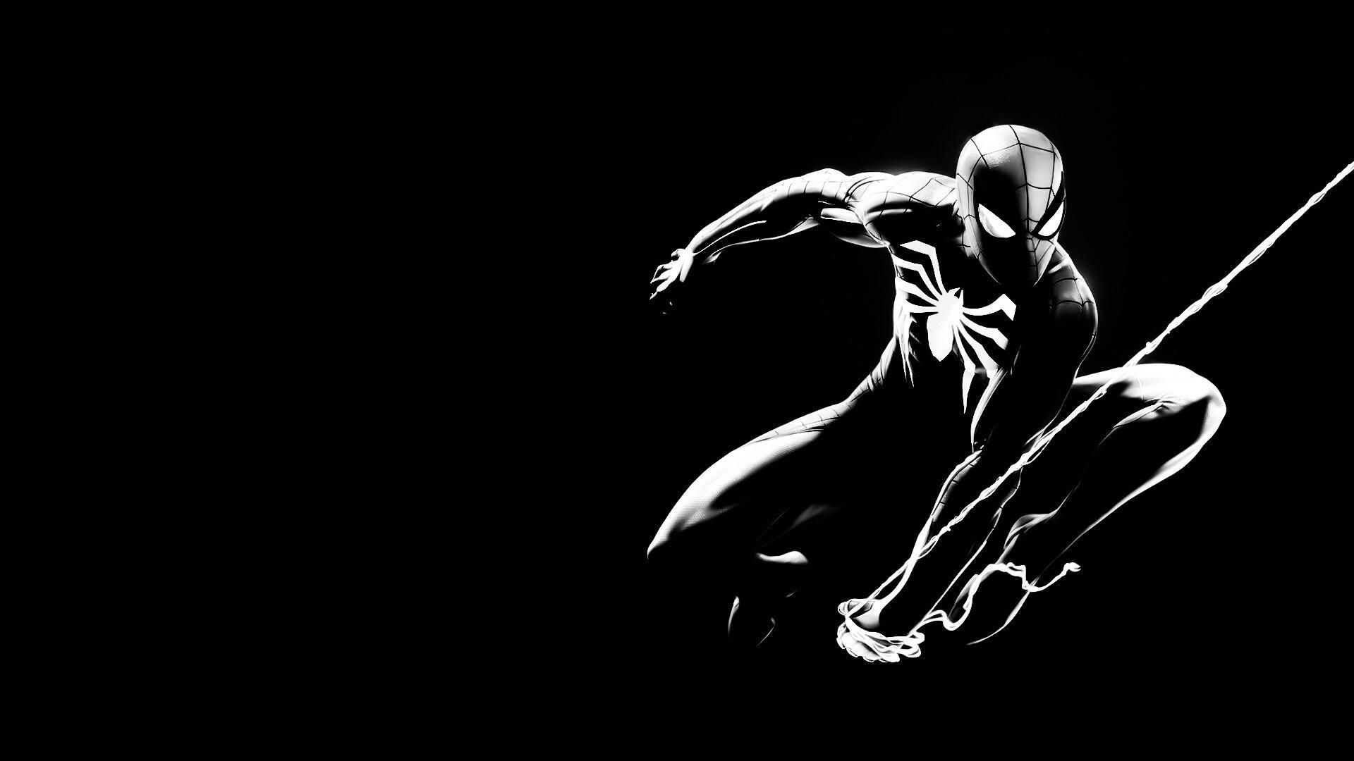 Spider-Man Dark Minimal Avengers Wallpapers