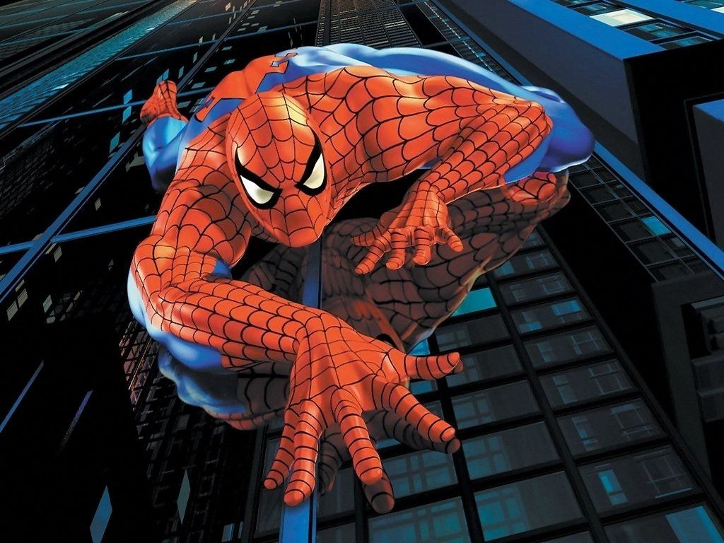 Spider Man Face Cartoon Wallpapers