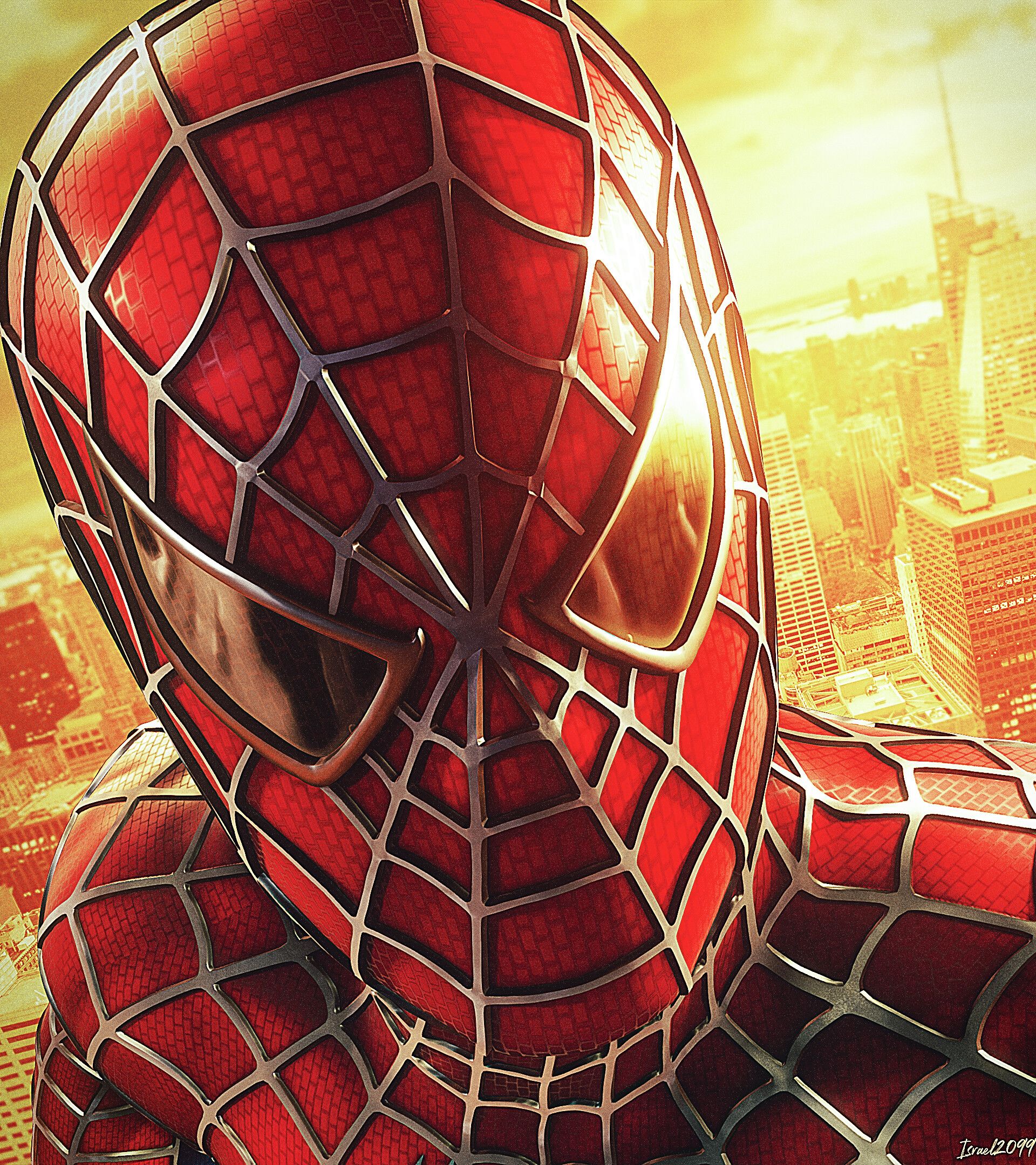 Spider Man Face Cartoon Wallpapers