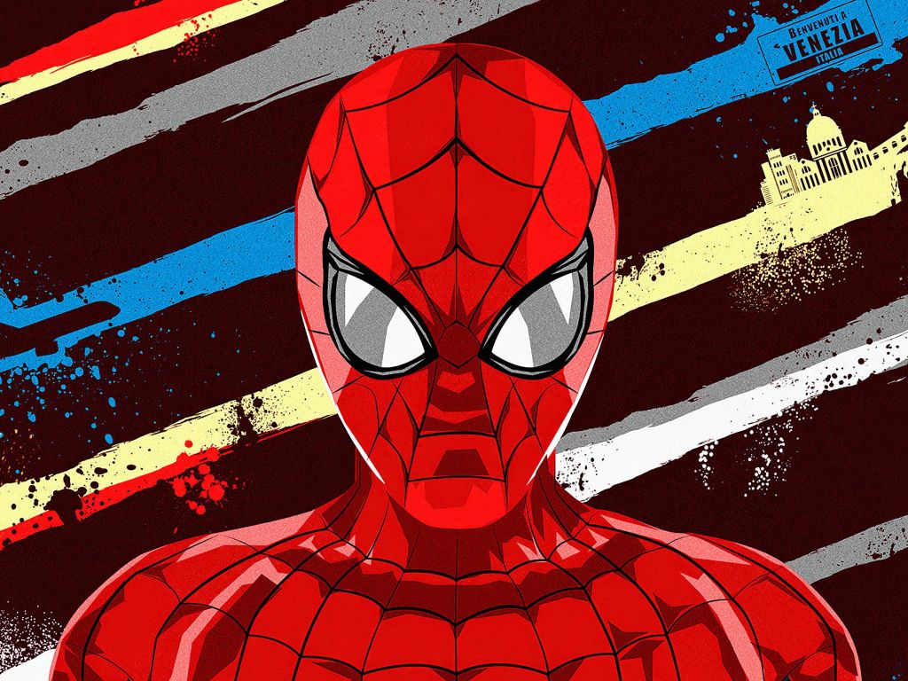 Spider Man Face Cartoon Wallpapers