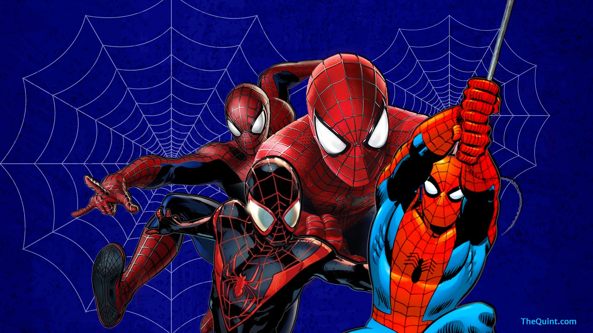 Spider Man Face Cartoon Wallpapers