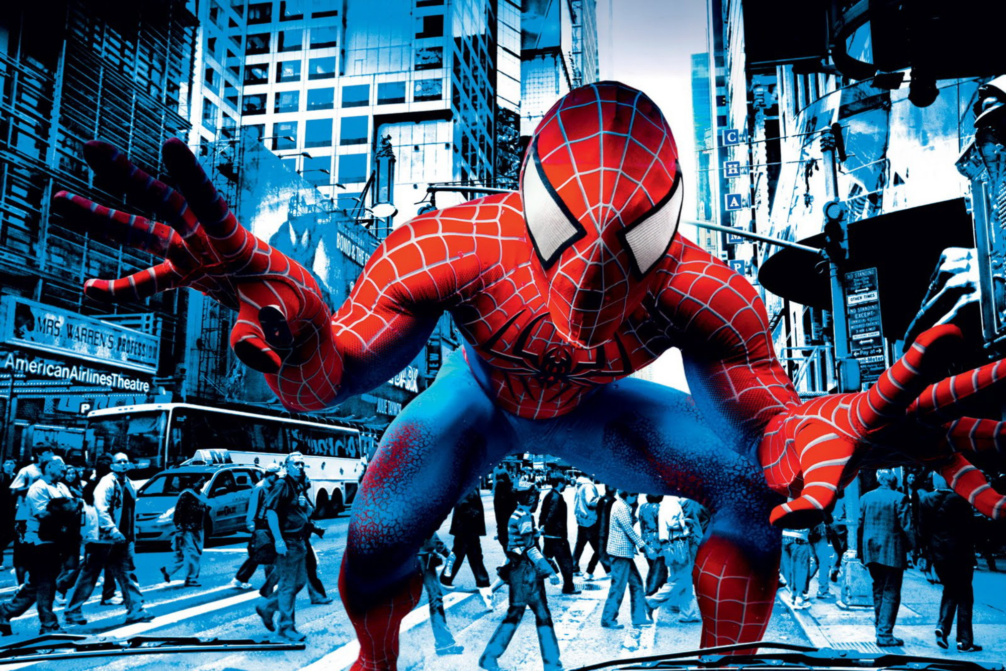 Spider Man Face Cartoon Wallpapers