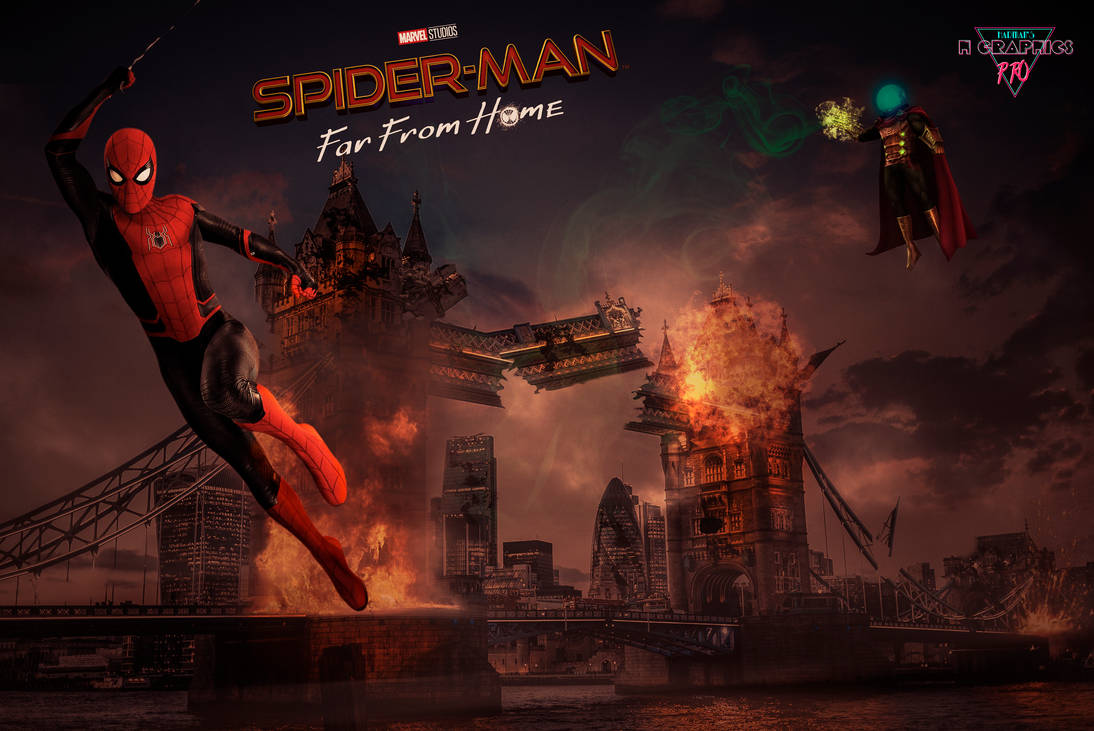 Spider Man Far From Home Art Wallpapers