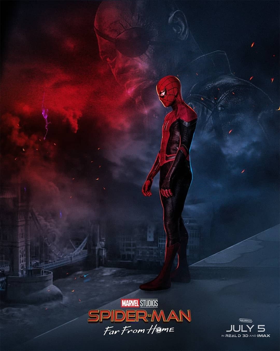 Spider-Man Far From Home Fan Keyart Wallpapers