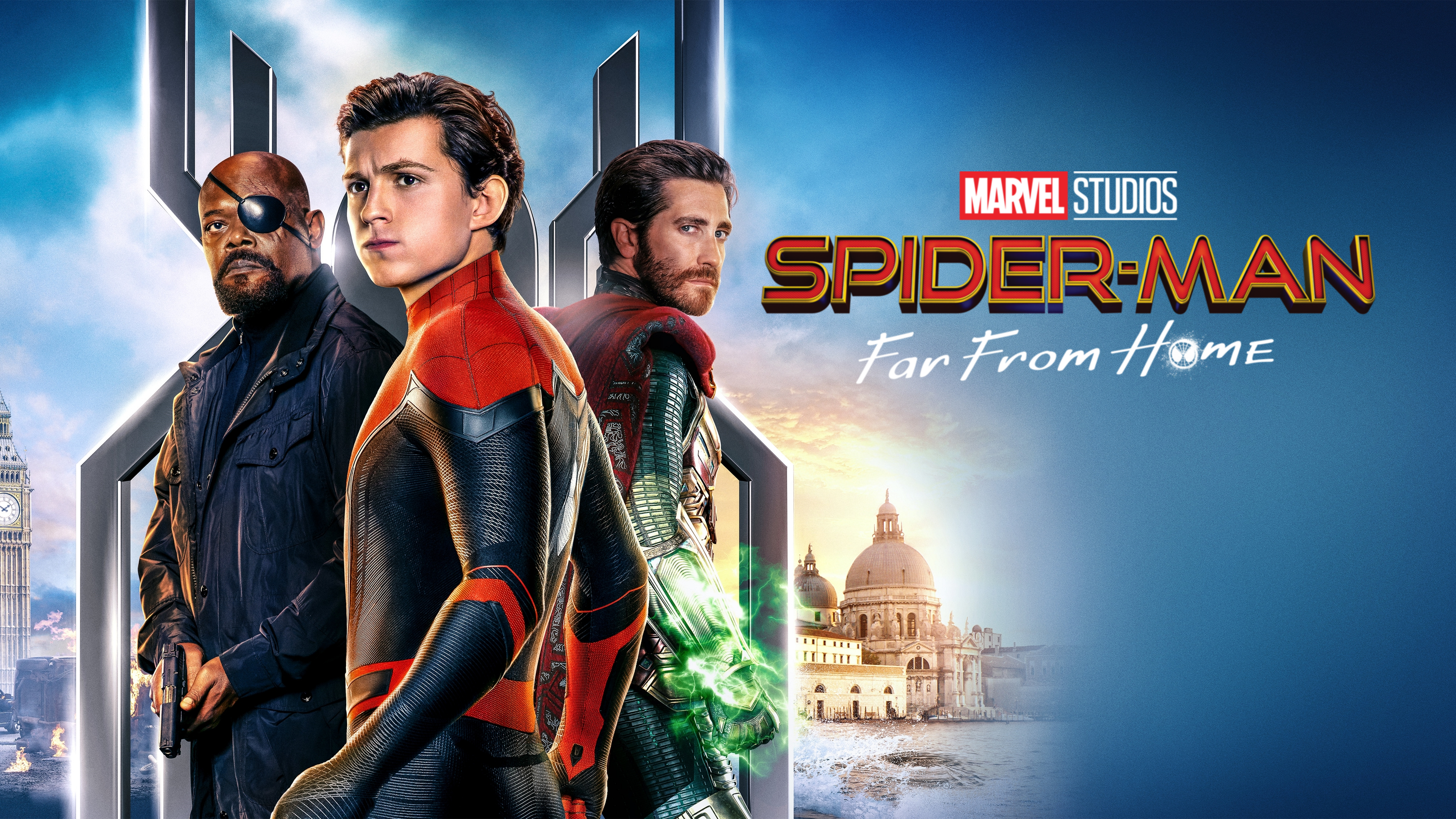 Spider-Man Far From Home Fan Keyart Wallpapers