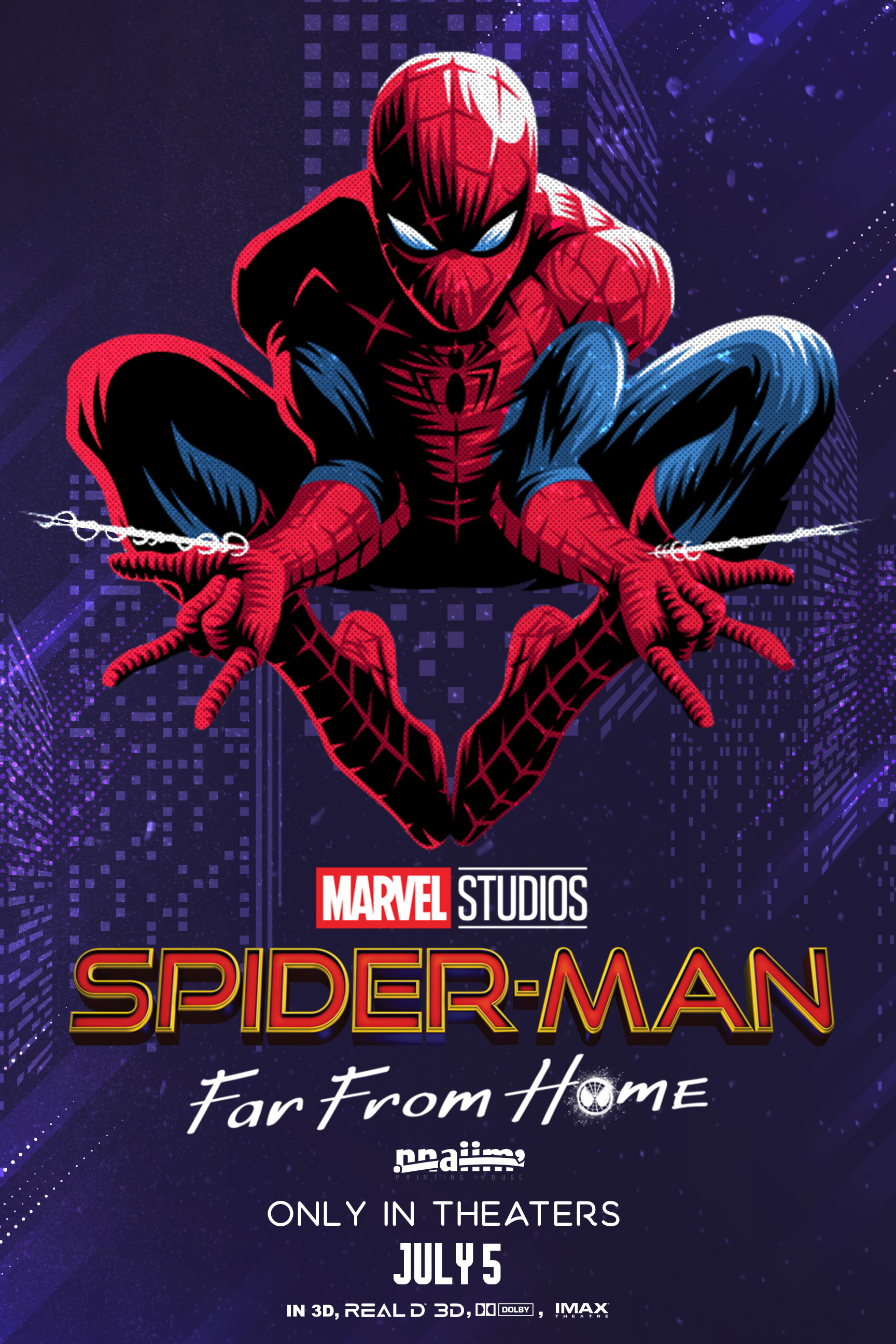 Spider-Man Far From Home Fan Keyart Wallpapers