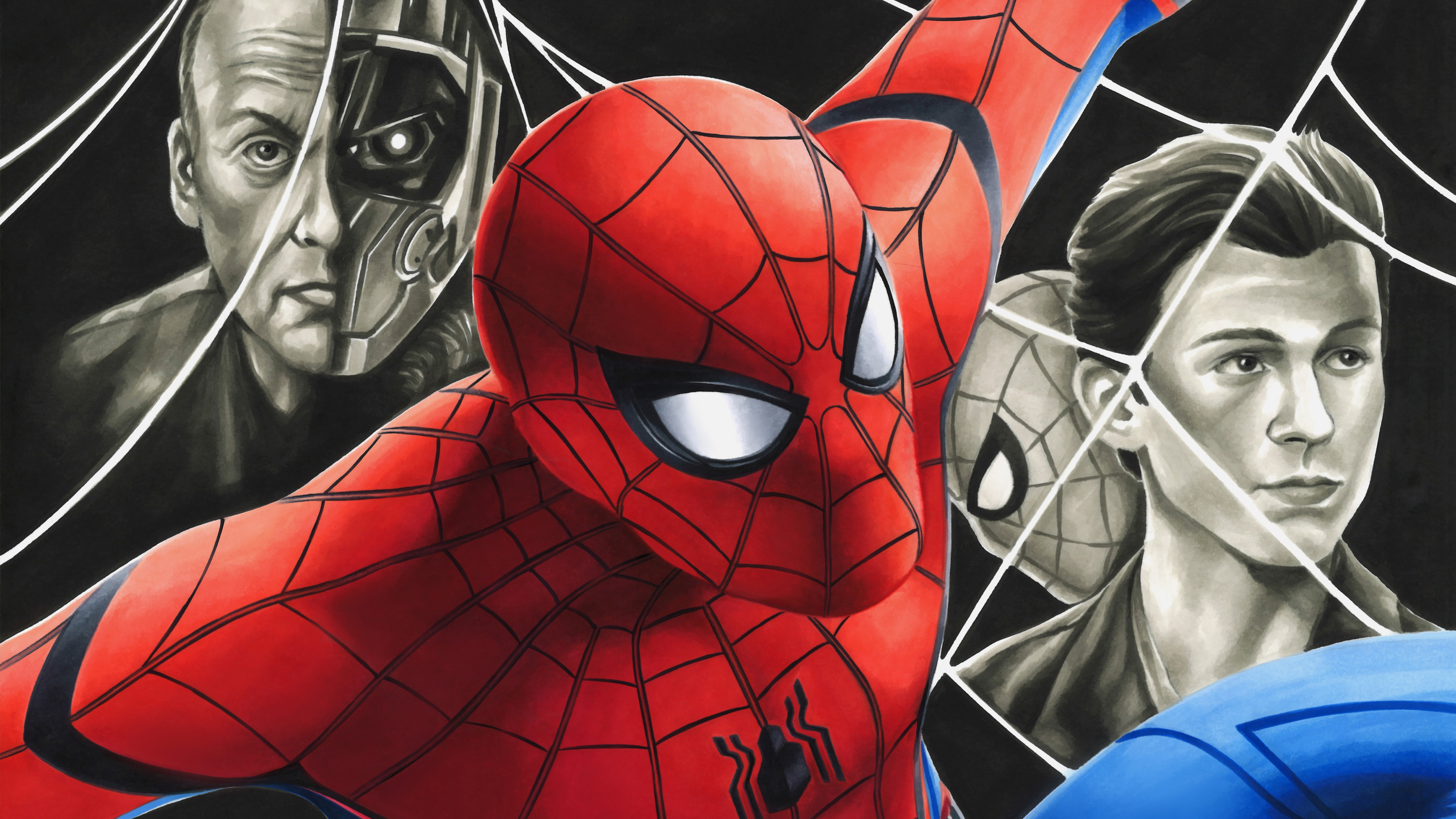 Spider Man Homecoming Art Wallpapers