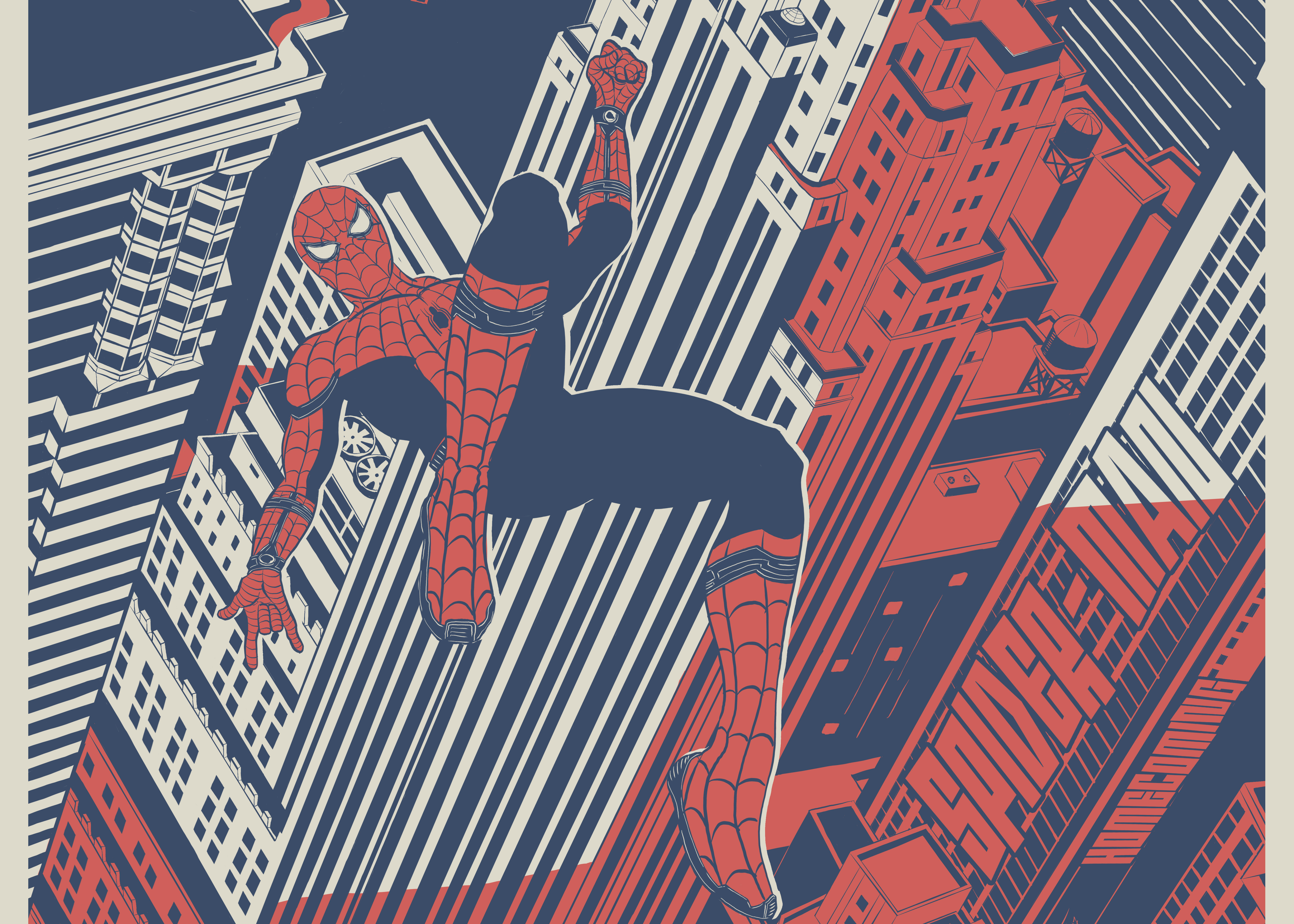 Spider Man Homecoming Art Wallpapers