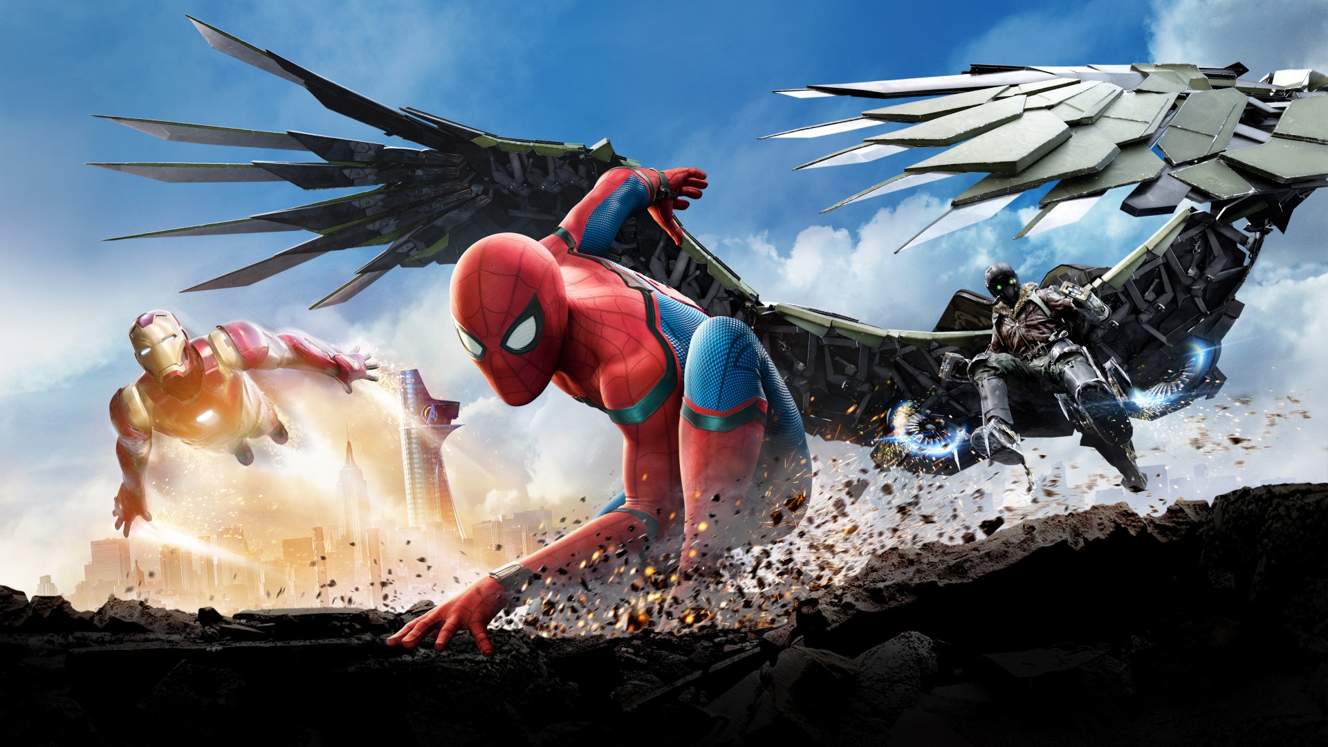 Spider Man Homecoming Art Wallpapers