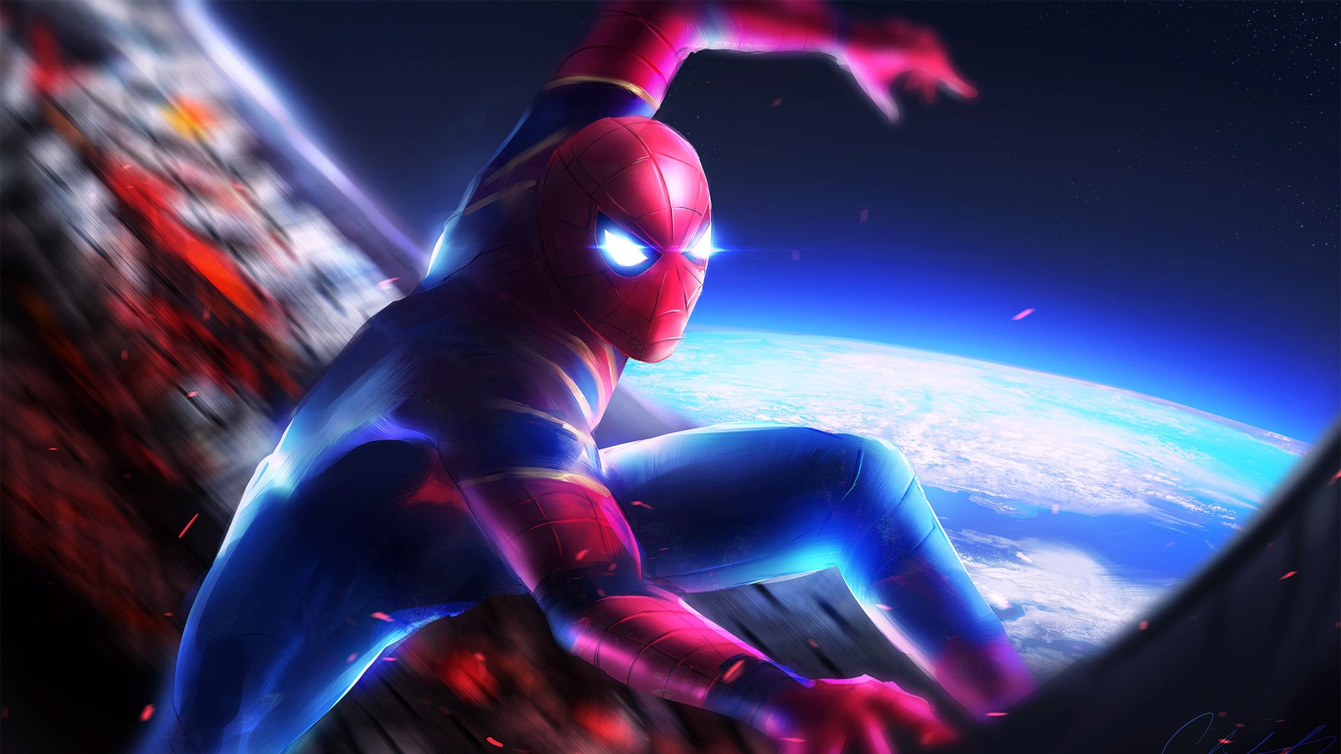 Spider-Man In Avengers Infinity War 2018 Wallpapers