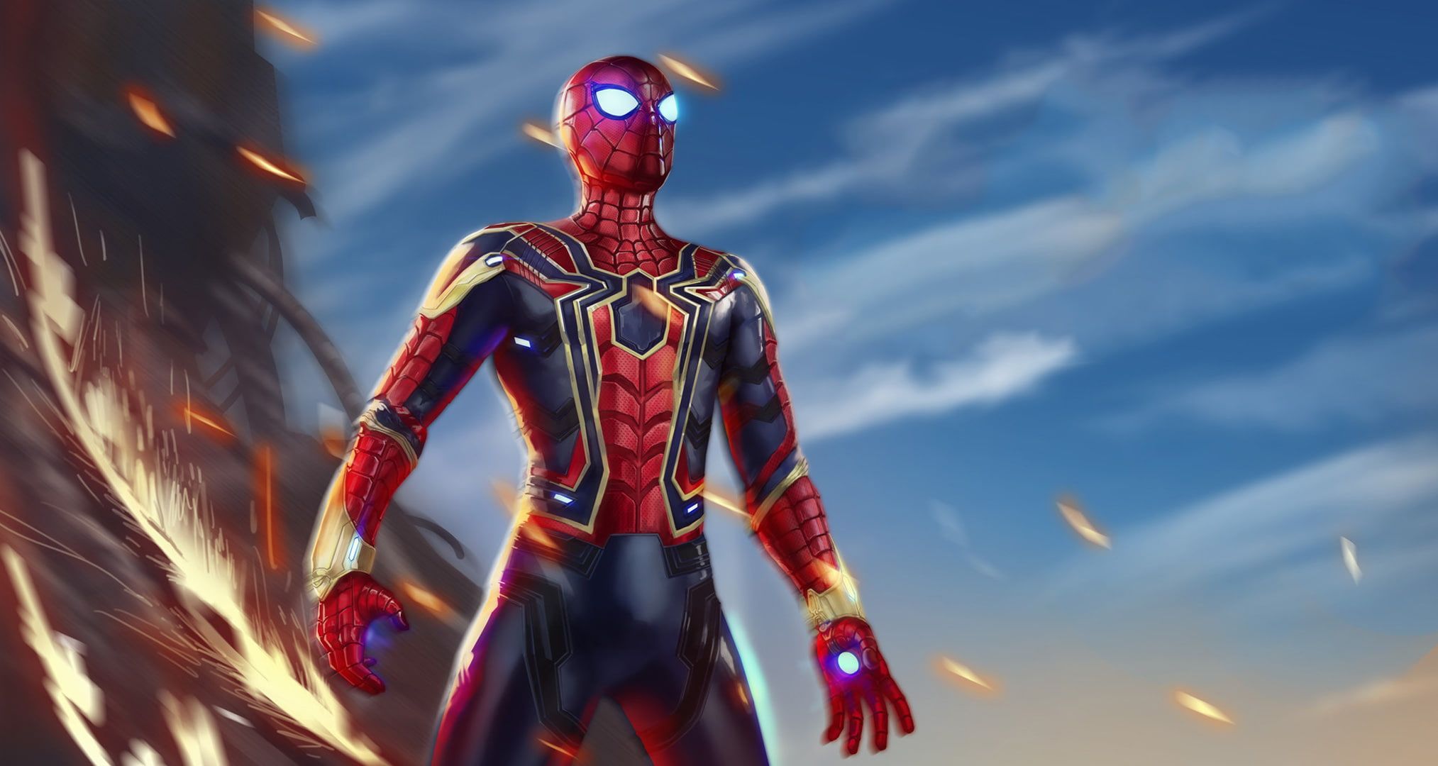 Spider Man In Avengers Infinity War Wallpapers