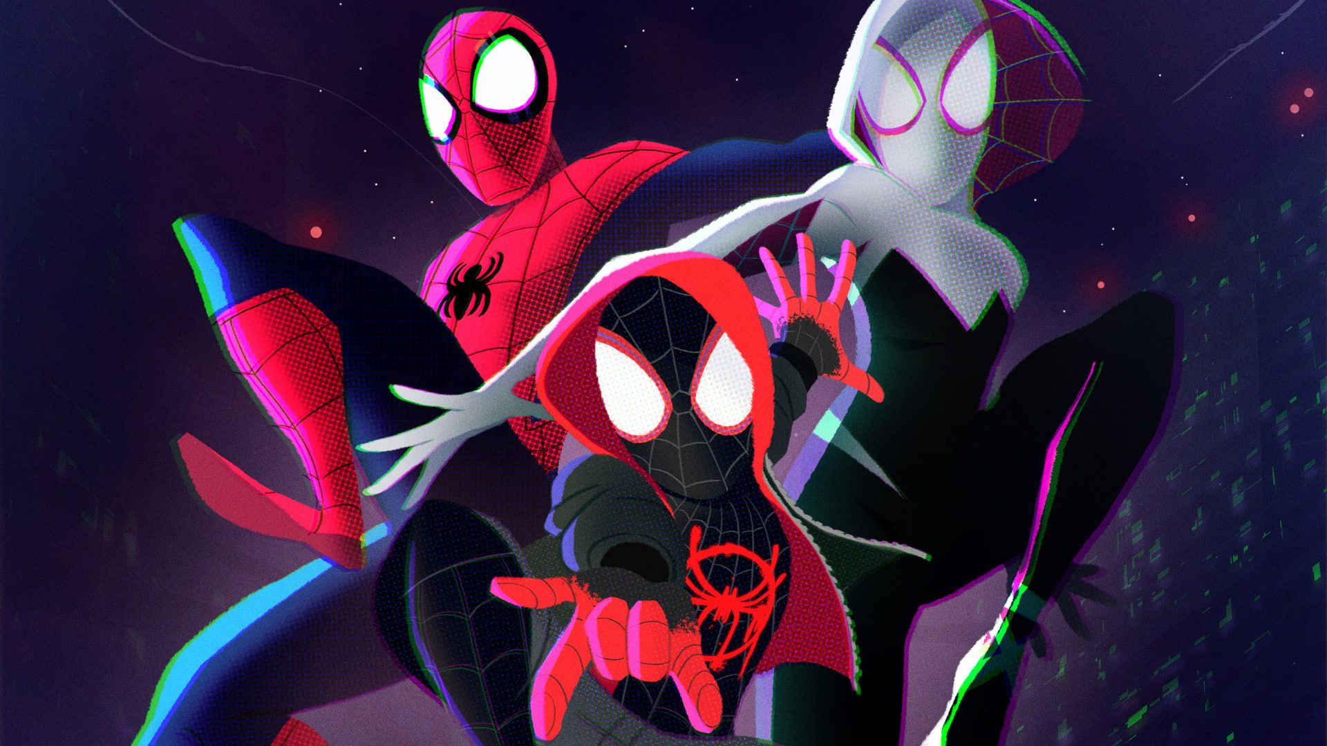 Spider-Man Into The Spider-Verse 2018 Fanart Wallpapers