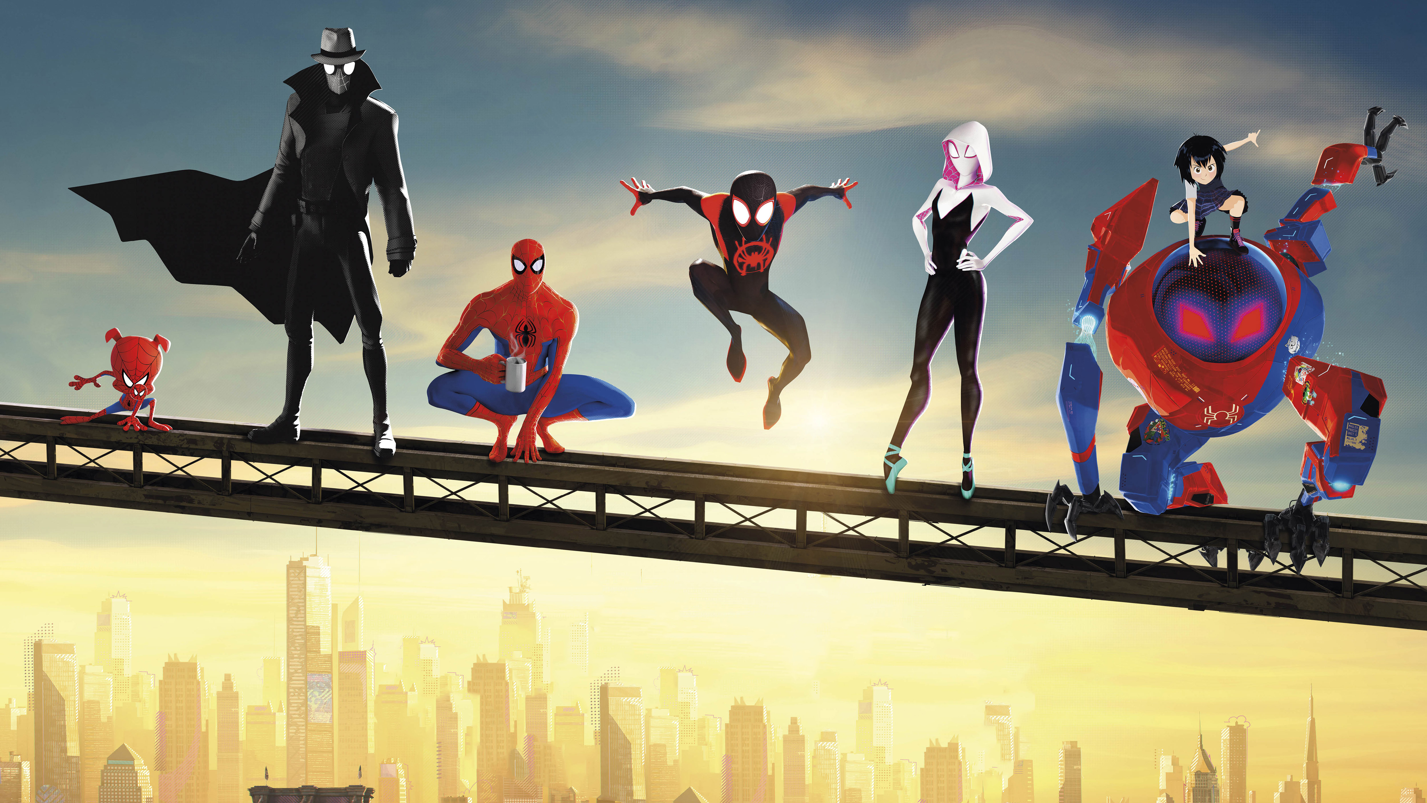 Spider-Man Into The Spider-Verse 2018 Movie Wallpapers