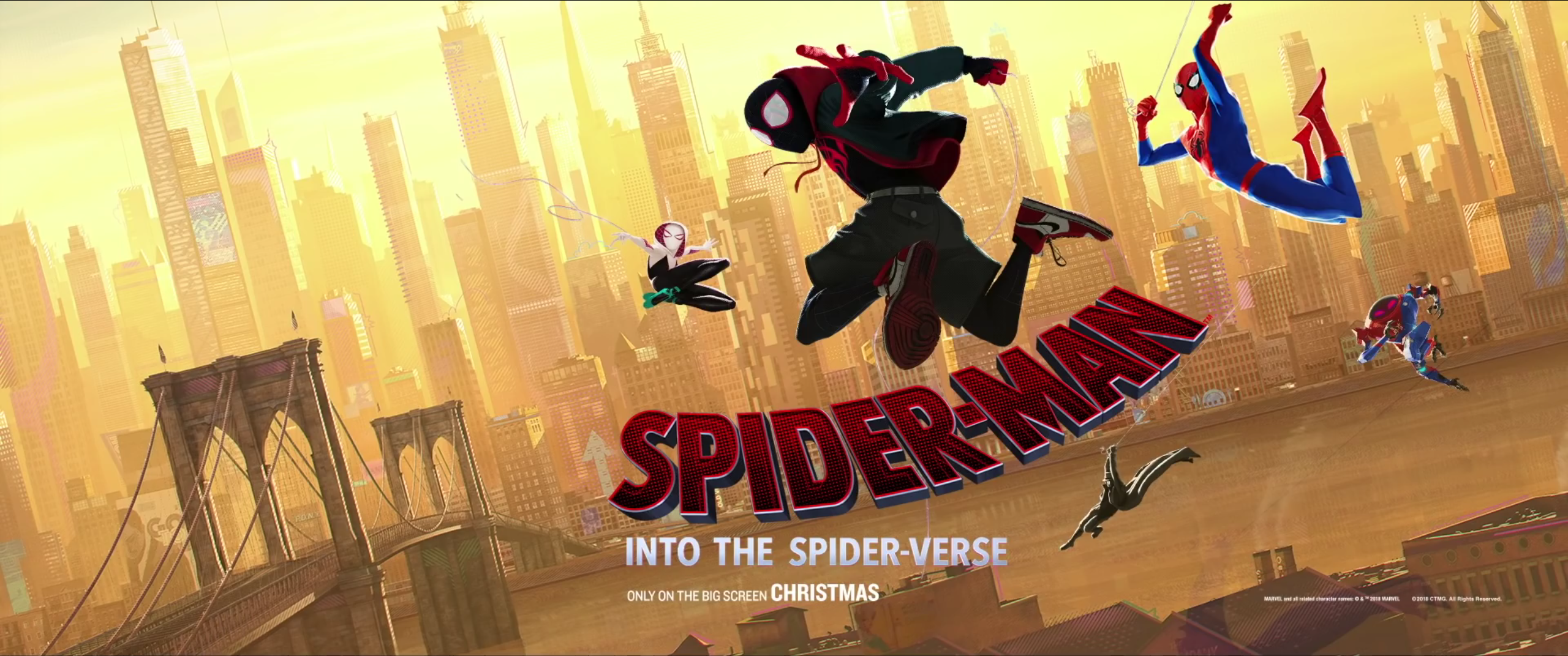 Spider-Man Into The Spider-Verse 2018 Movie Wallpapers