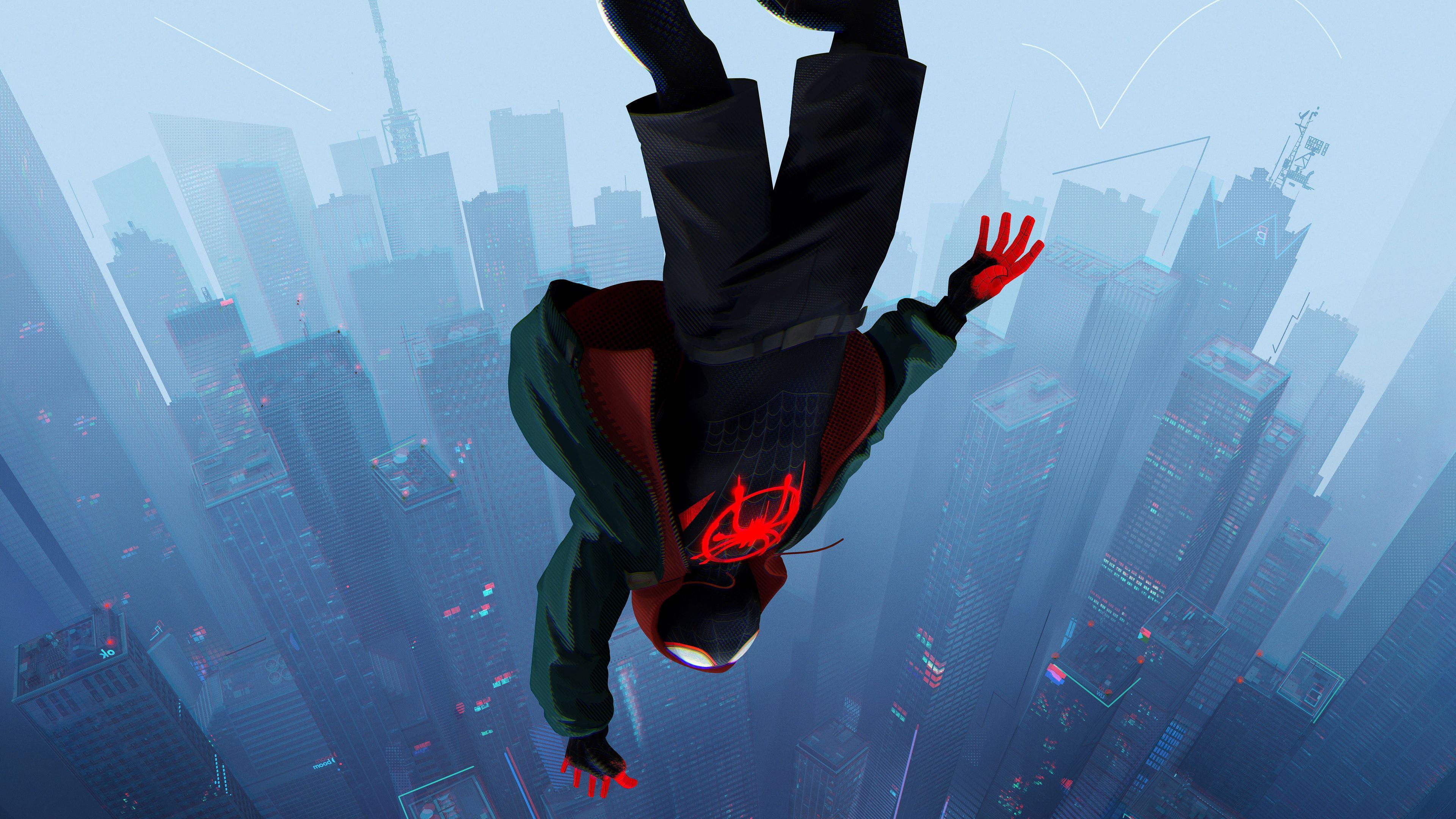 Spider Man Into The Spider Verse Graffiti Wallpapers