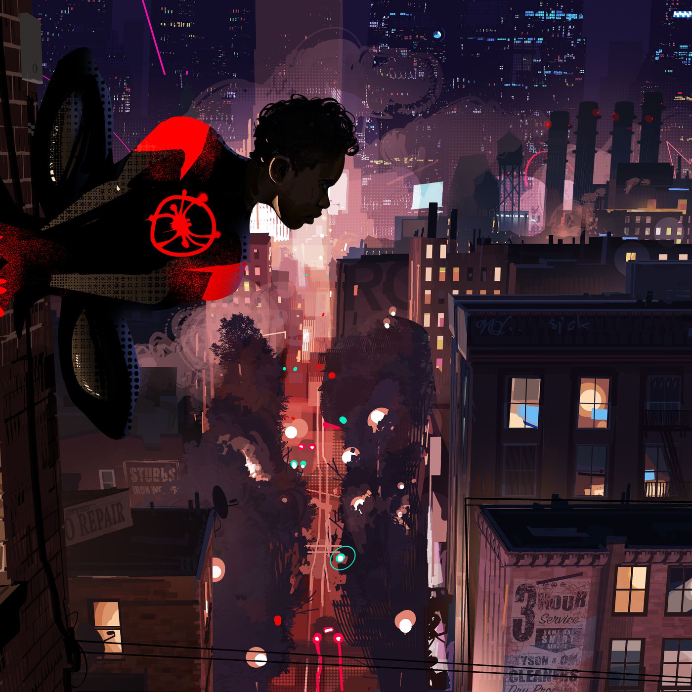 Spider Man Into The Spider Verse Graffiti Wallpapers