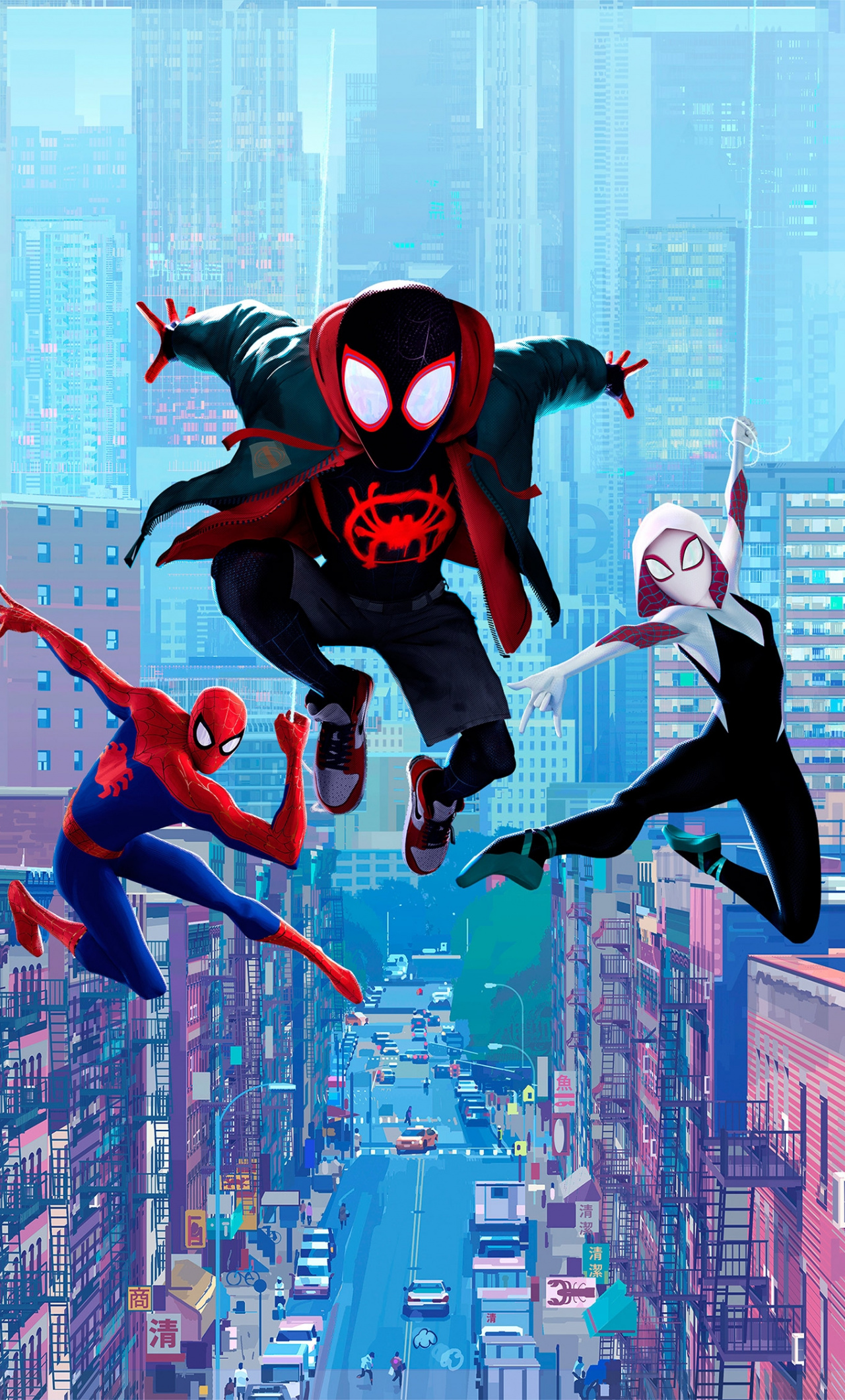 Spider Man Into The Spider Verse Iphone Wallpapers