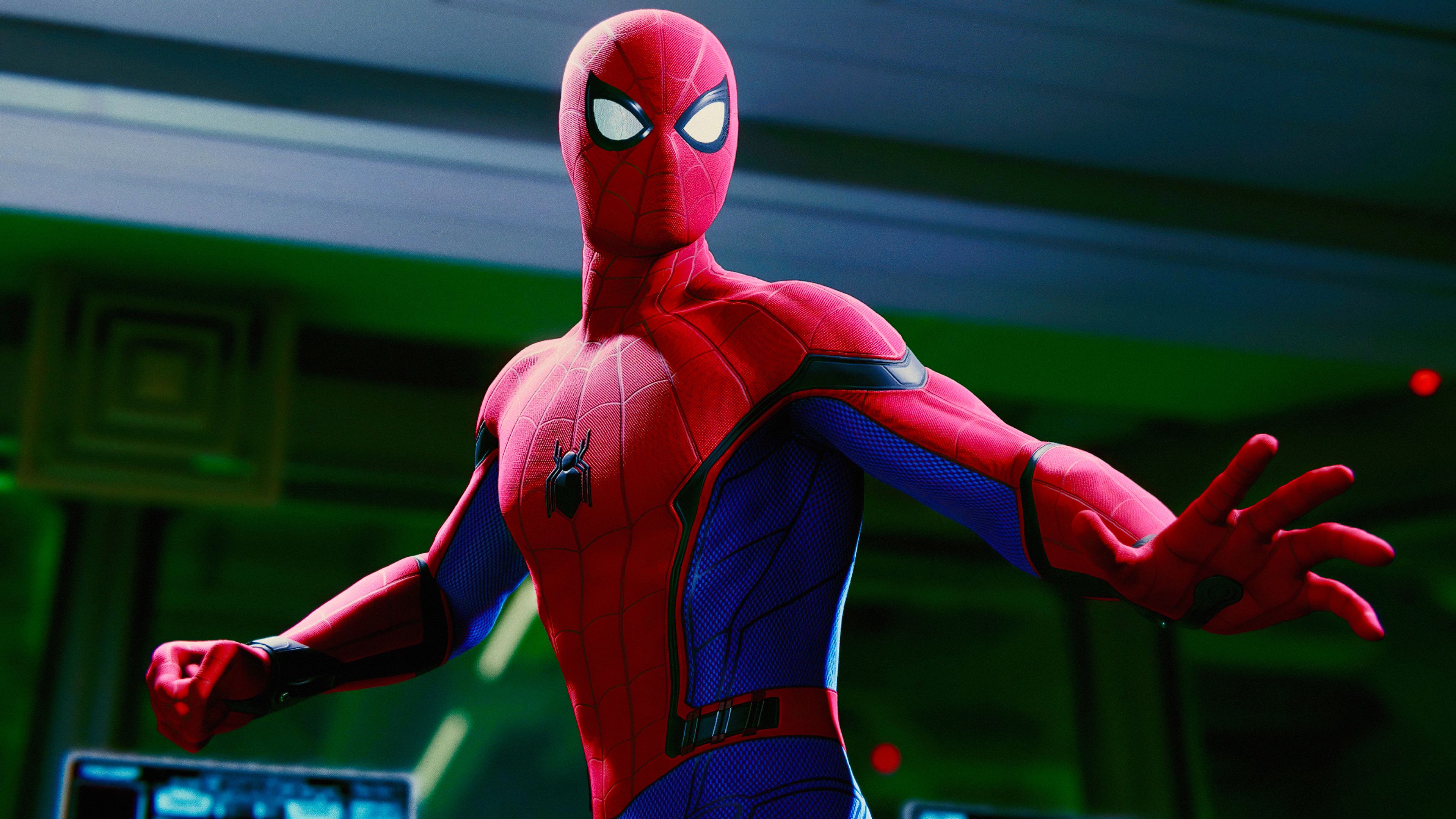 Spider-Man New Costume For Homecoming And Avengers Wallpapers