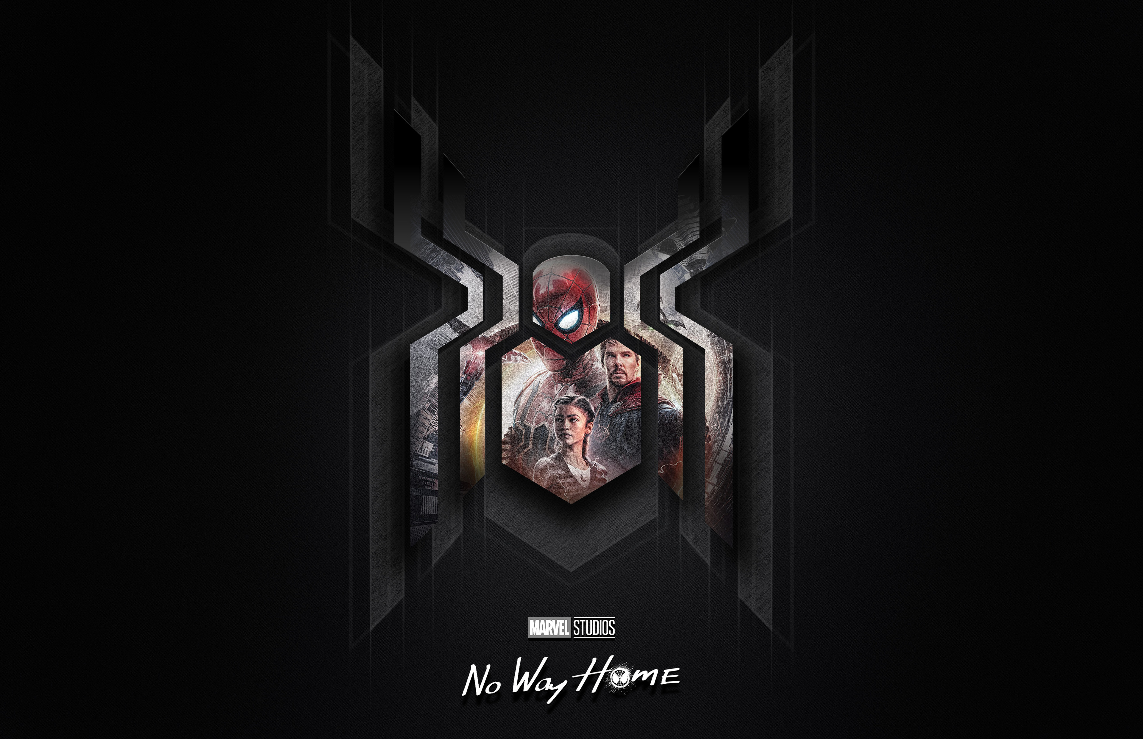 Spider-Man No Way Home Text Poster Wallpapers