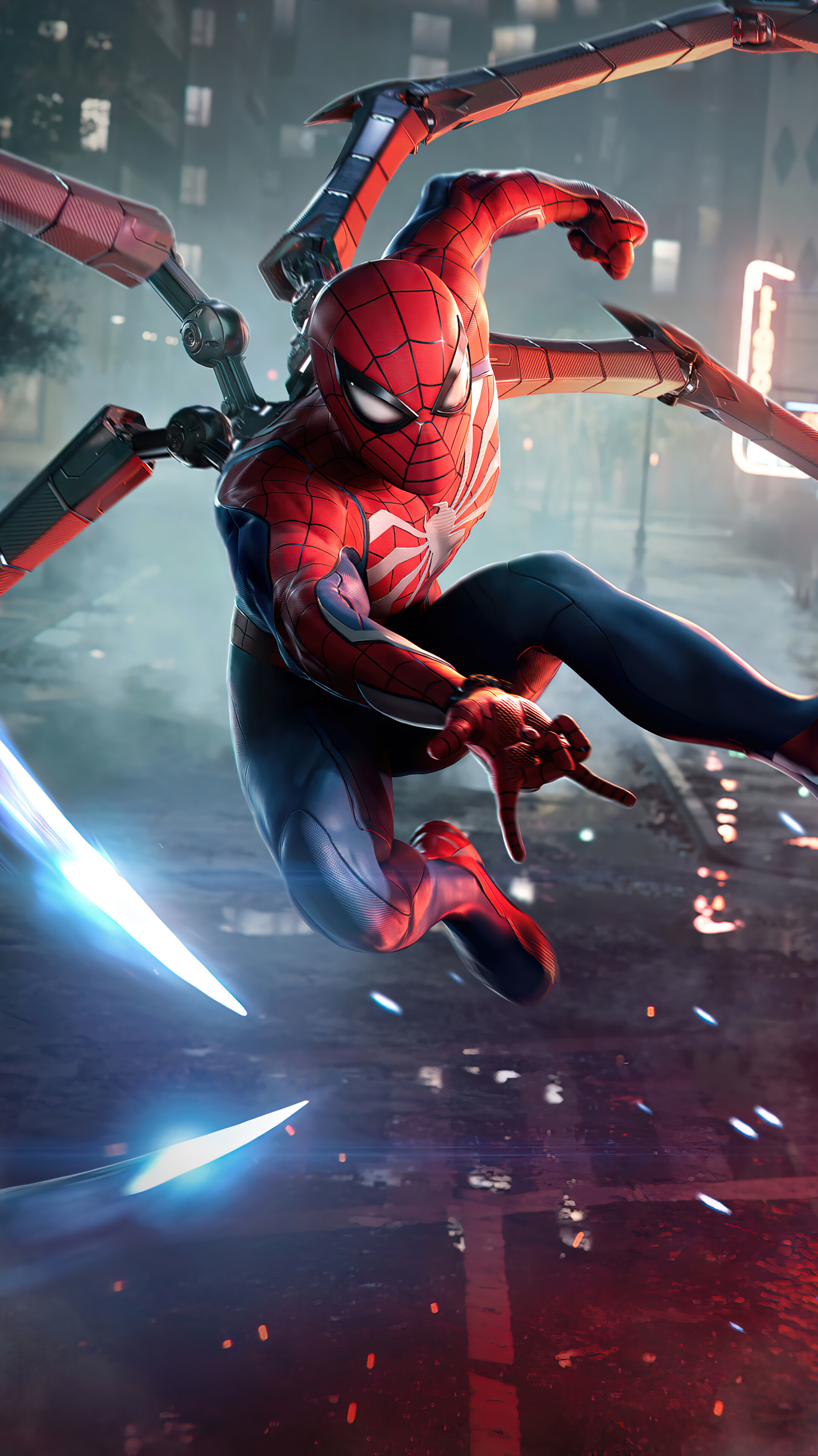 Spider Man Ps4 Phone Wallpapers