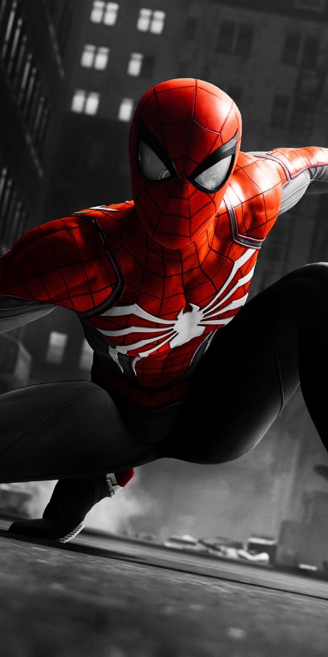 Spider Man Red And Black Suit Art Wallpapers