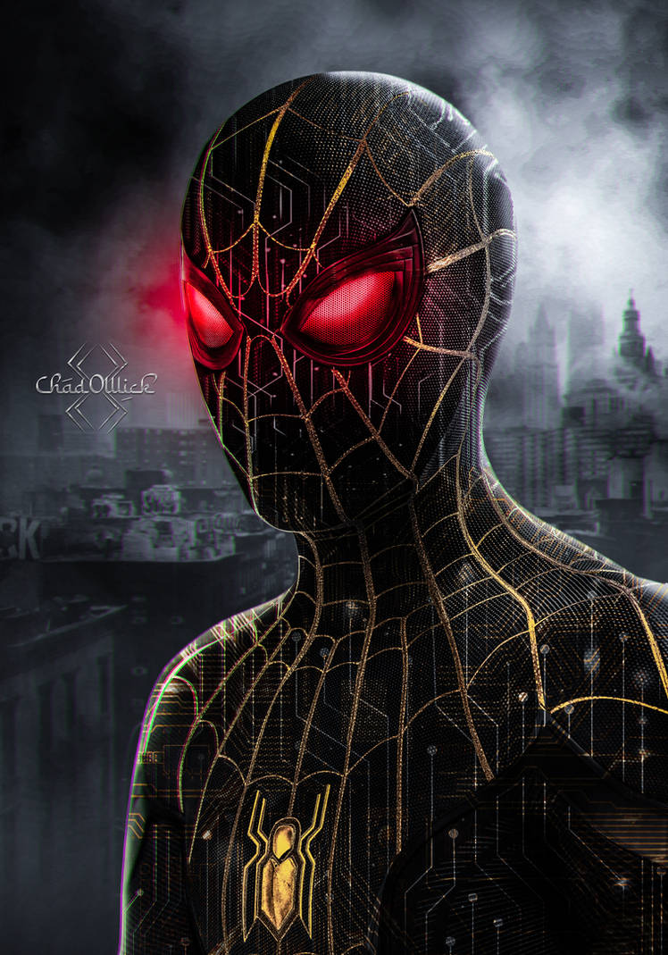 Spider Man Red And Black Suit Art Wallpapers