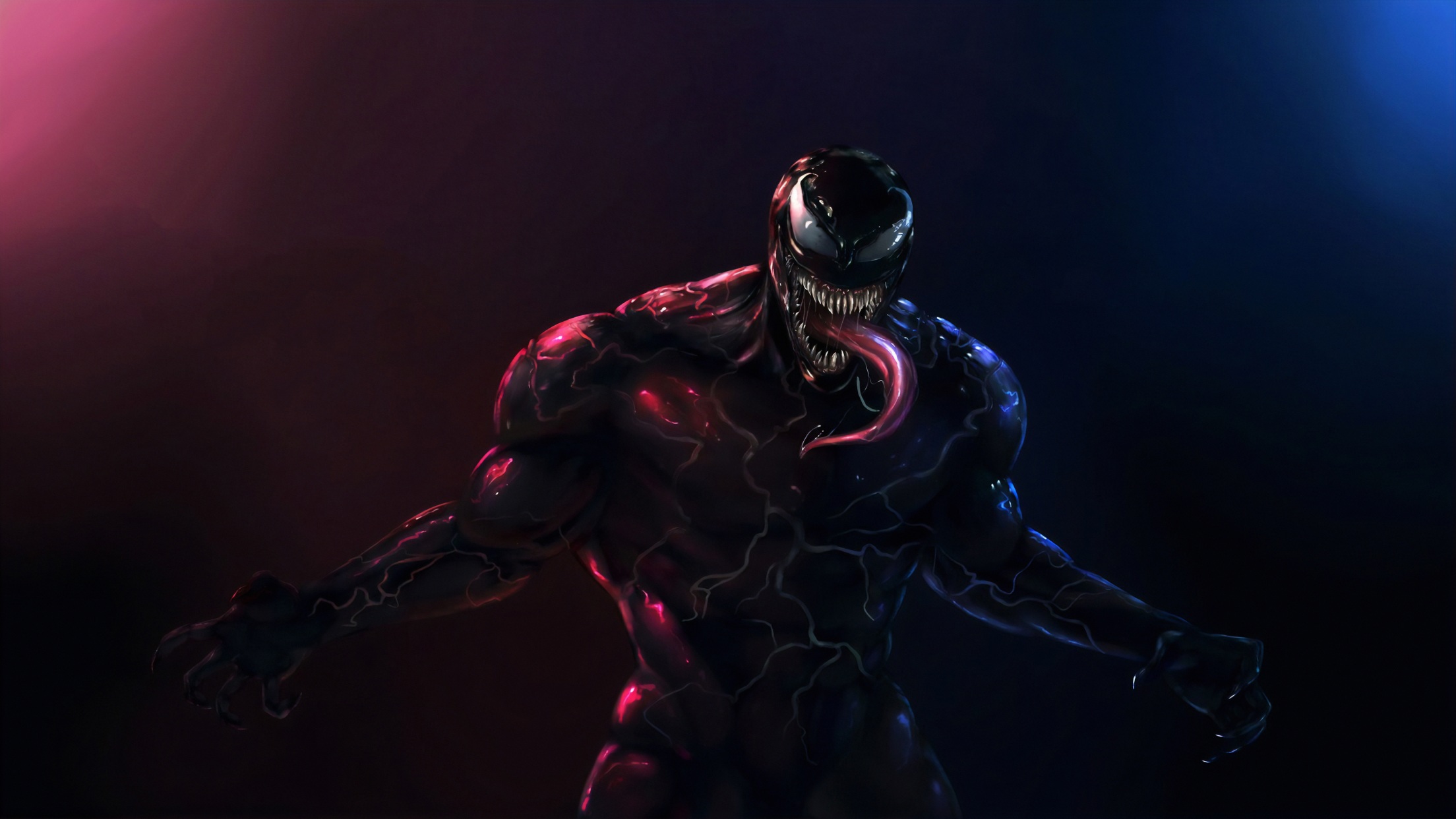 Spider-Man Venom Skin Wallpapers