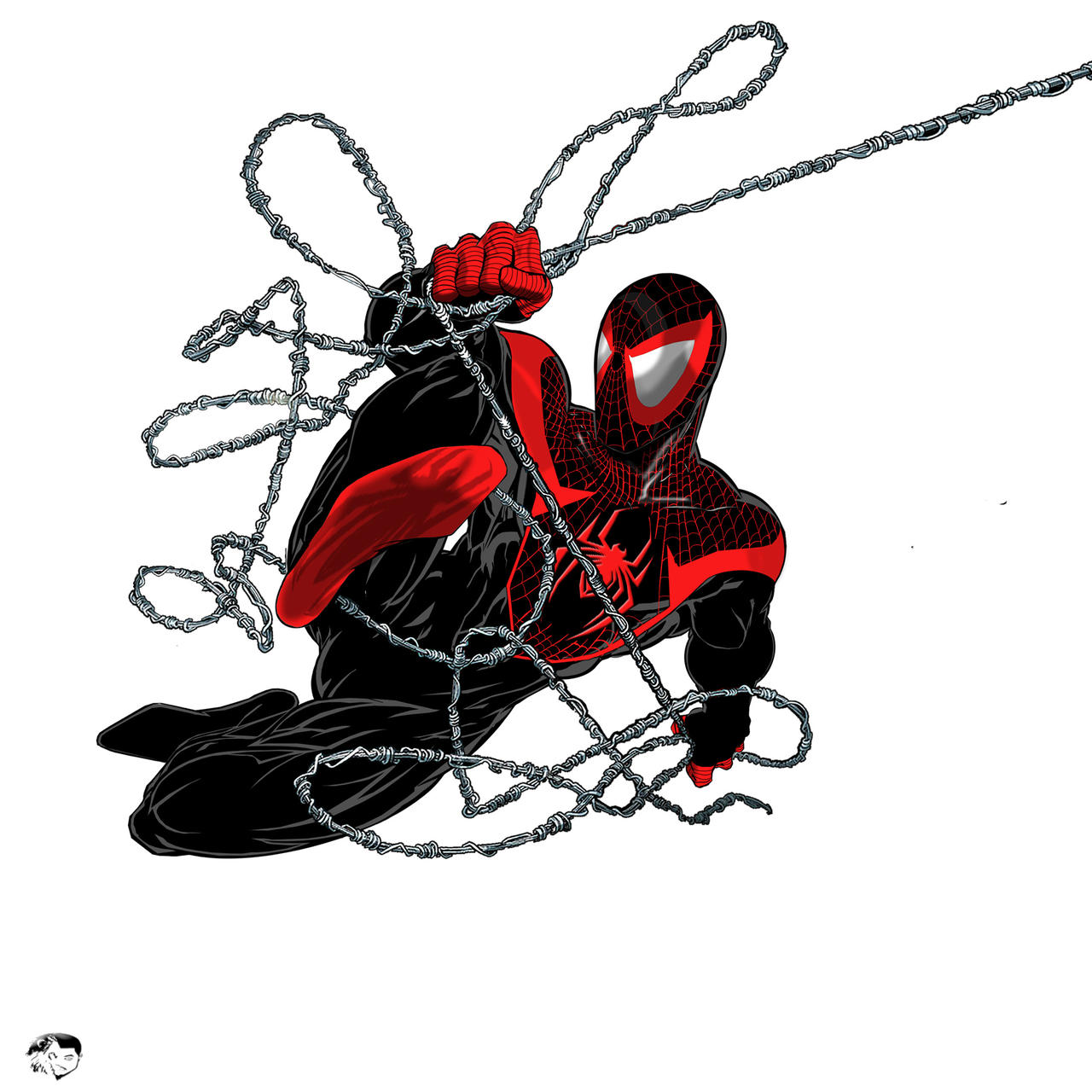 Spider Man White Background