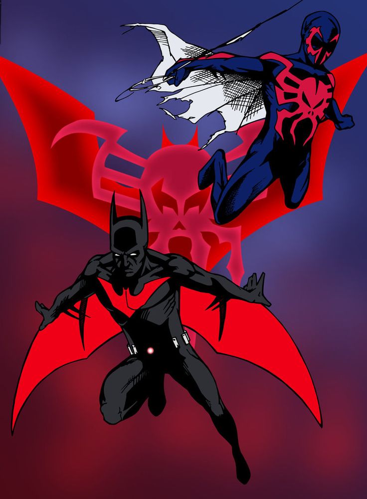 Spiderman 2099 Vs Batman Beyond Wallpapers