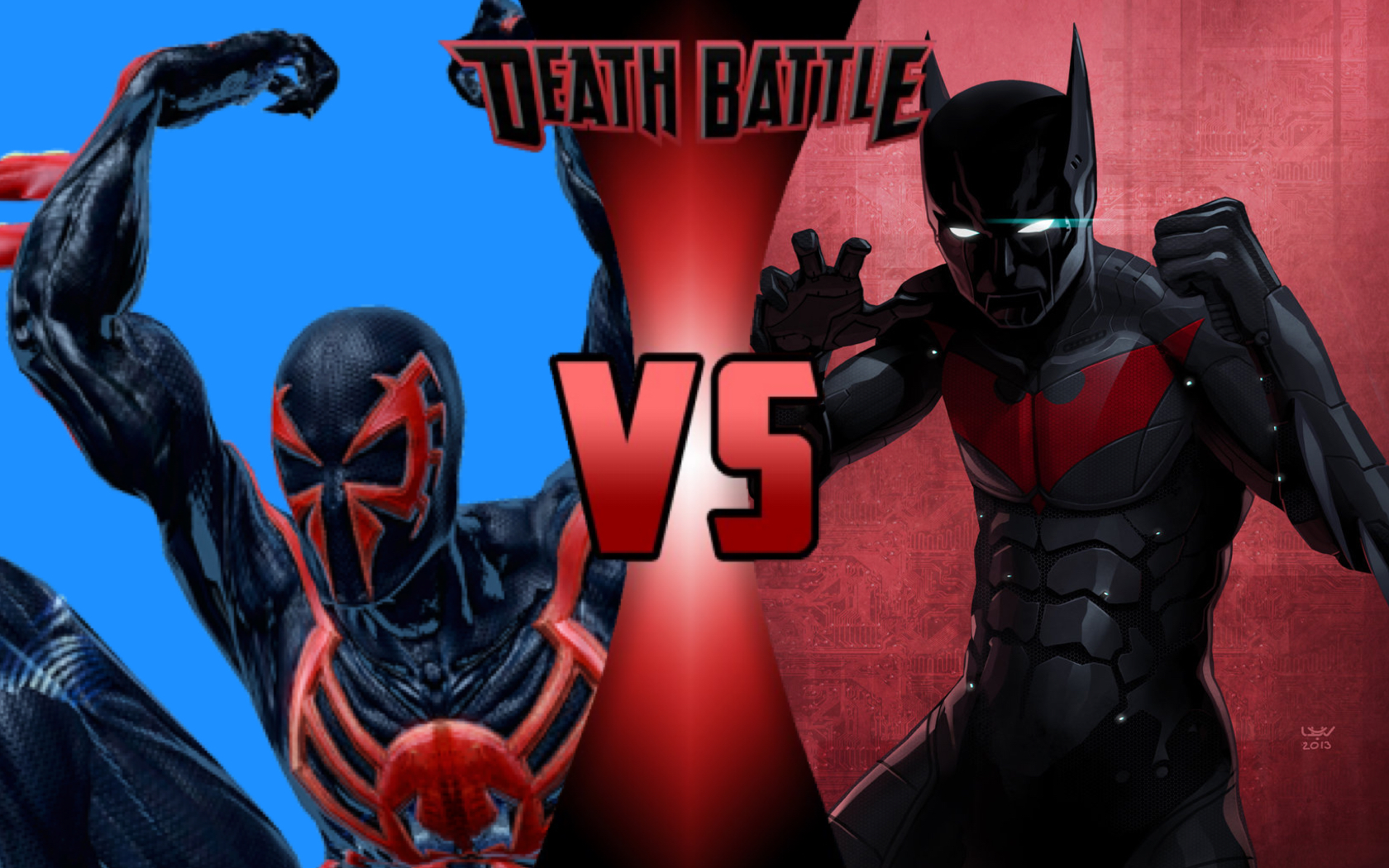 Spiderman 2099 Vs Batman Beyond Wallpapers