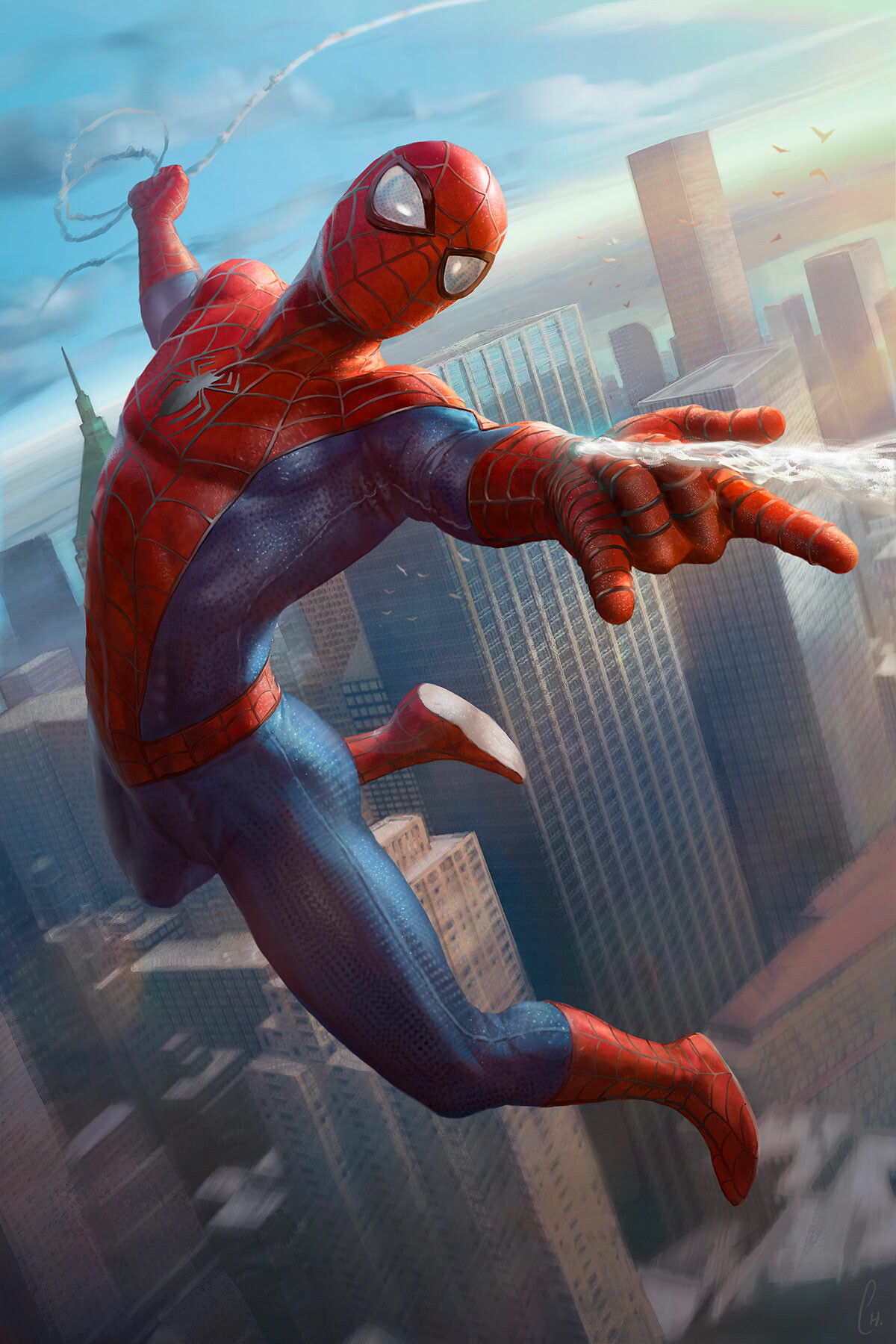 Spiderman Artwork Wallpapers