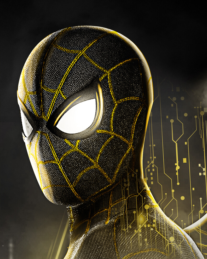 Spiderman Black Suit No Way Home Wallpapers