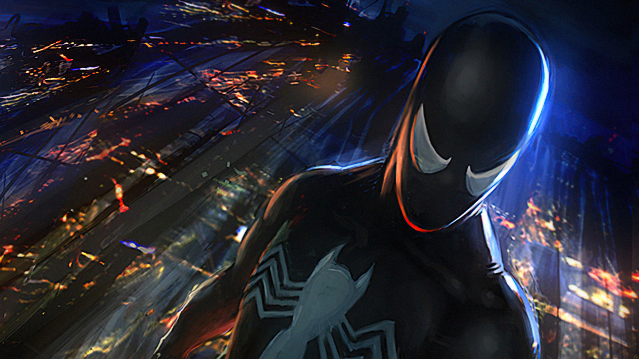 Spiderman Black Suit Wallpapers