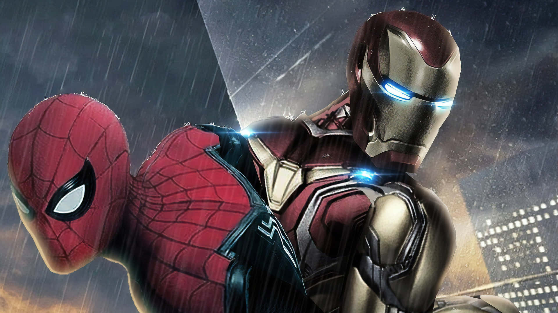 Spiderman Homecoming Iron Man Wallpapers