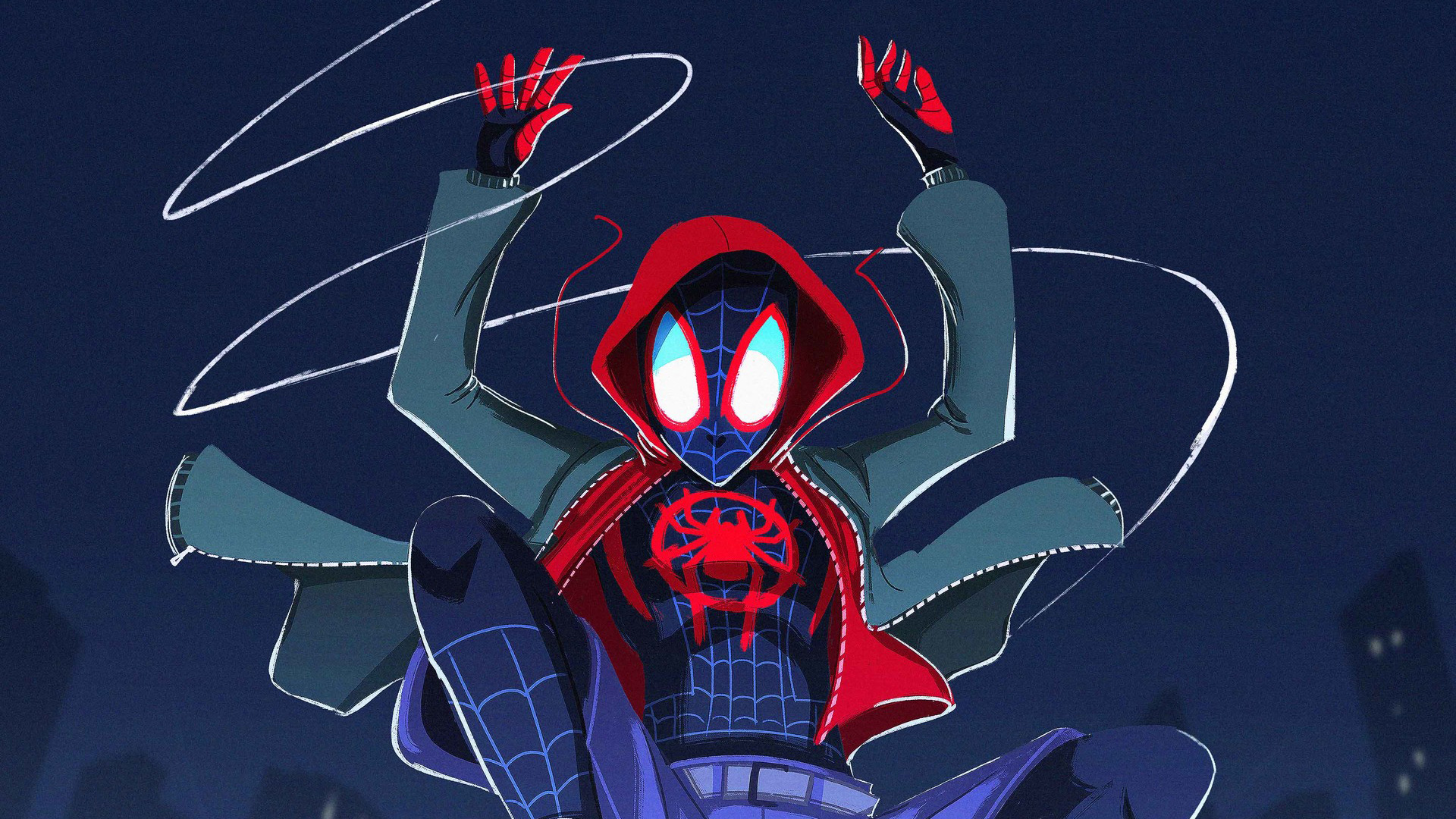 Spiderman Into The Spider Verse Artwork Wallpapers