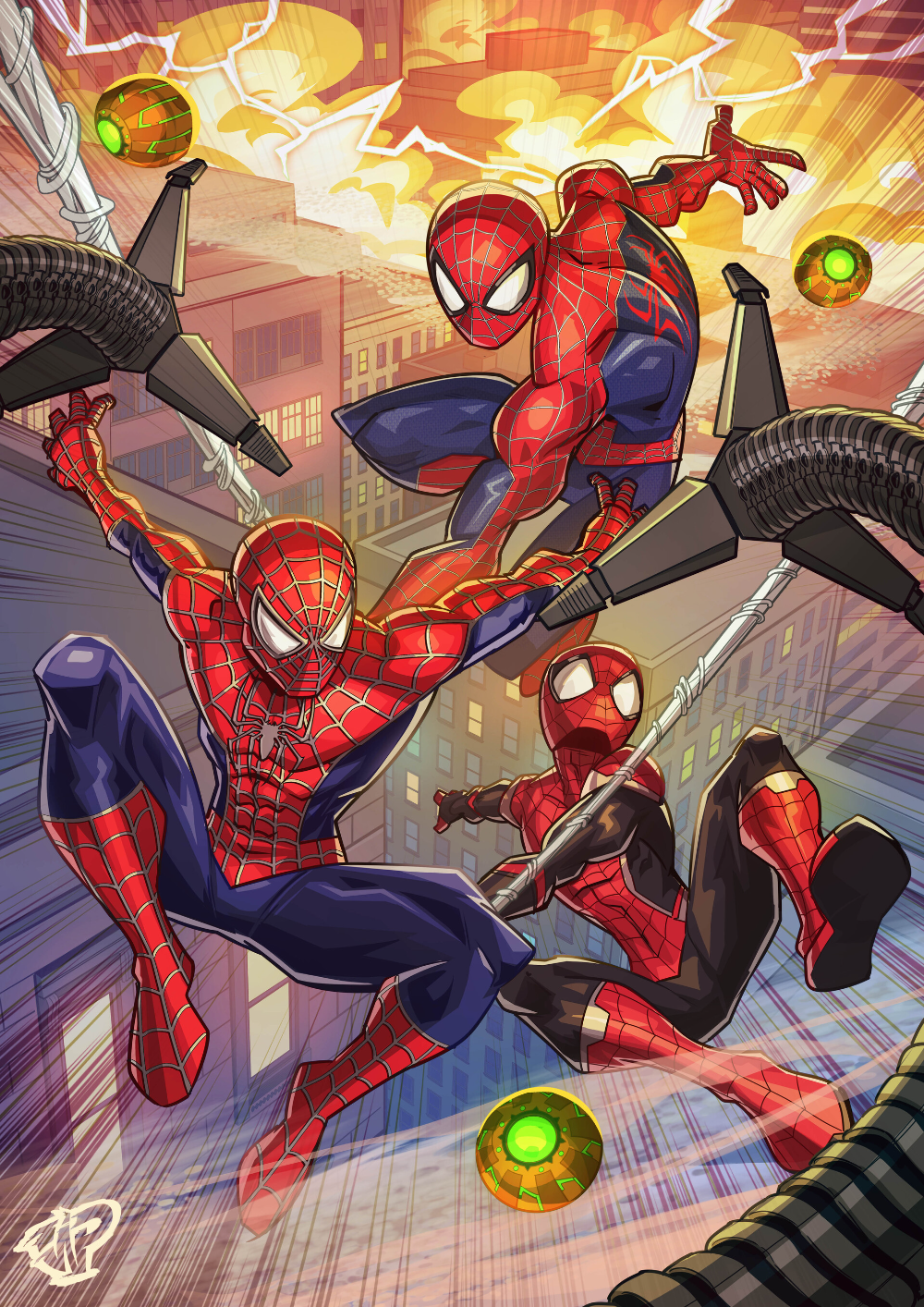 Spiderman No Way Home Cool Fan Art Wallpapers