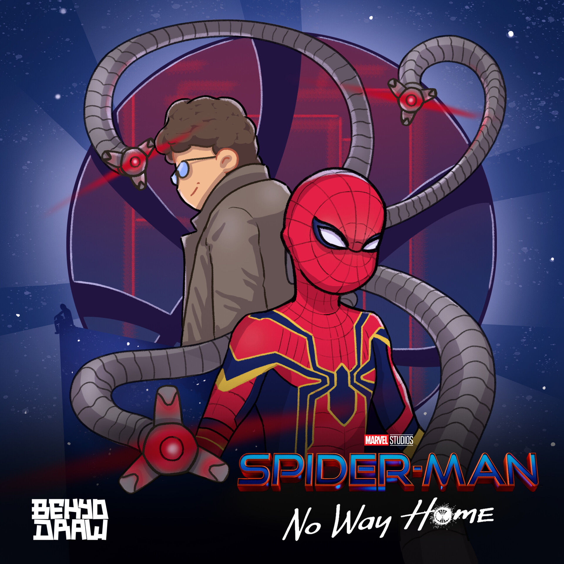 Spiderman No Way Home Cool Fan Art Wallpapers