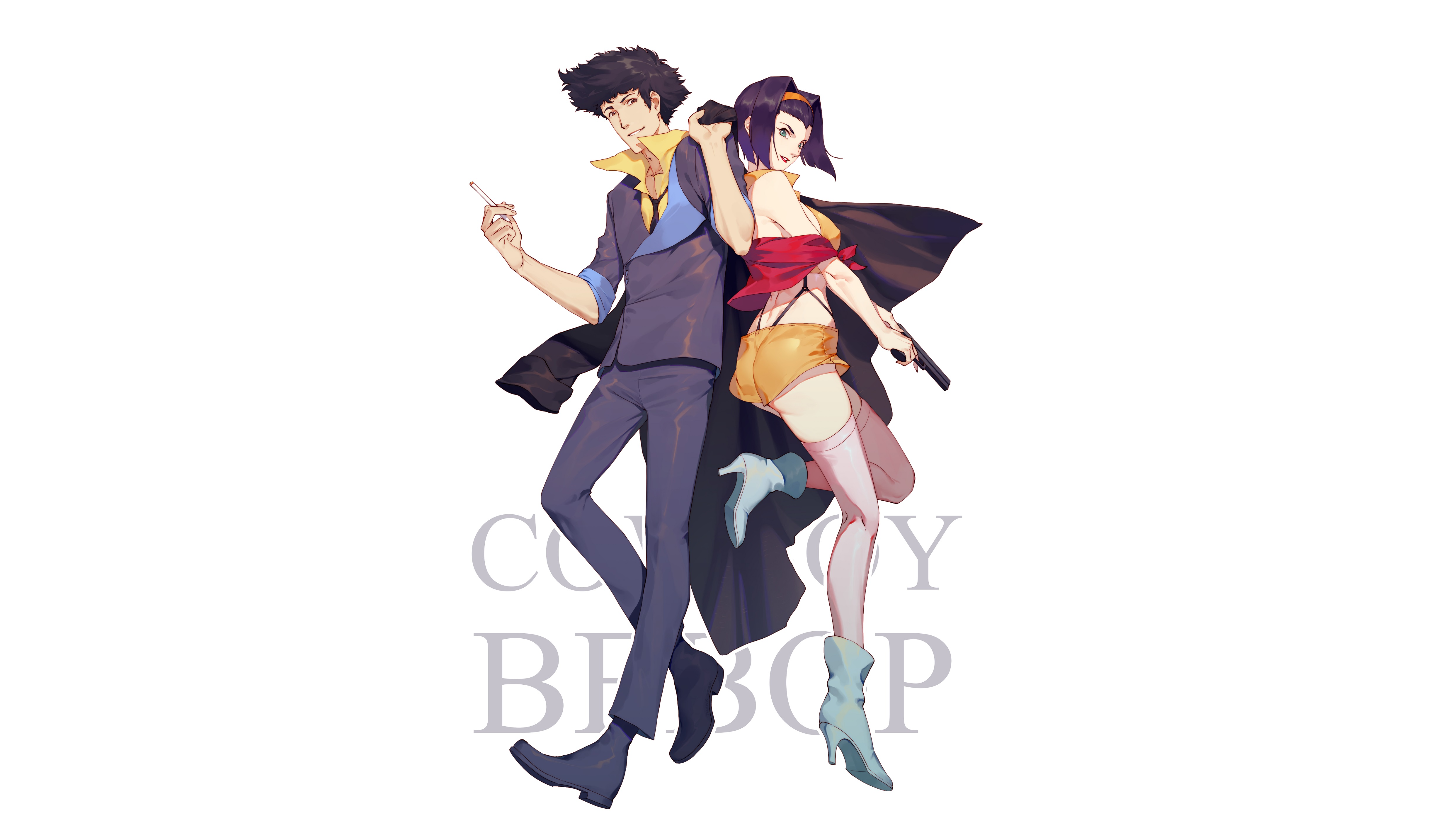 Spike Spiegel Cowboy Bebop 4K Art Wallpapers