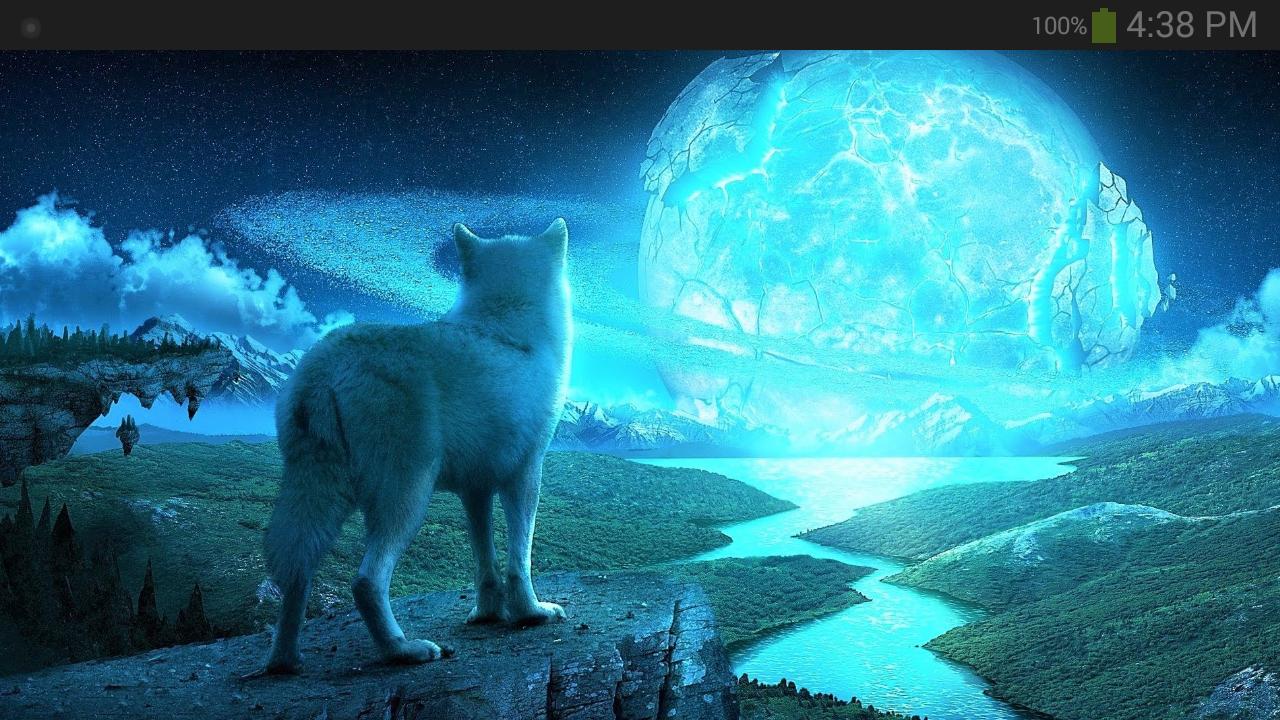 Spirit Ice Wolf Wallpapers