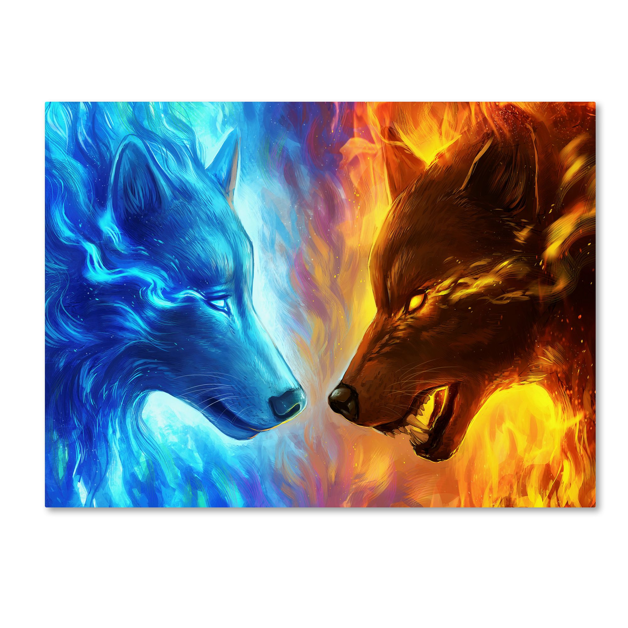 Spirit Ice Wolf Wallpapers