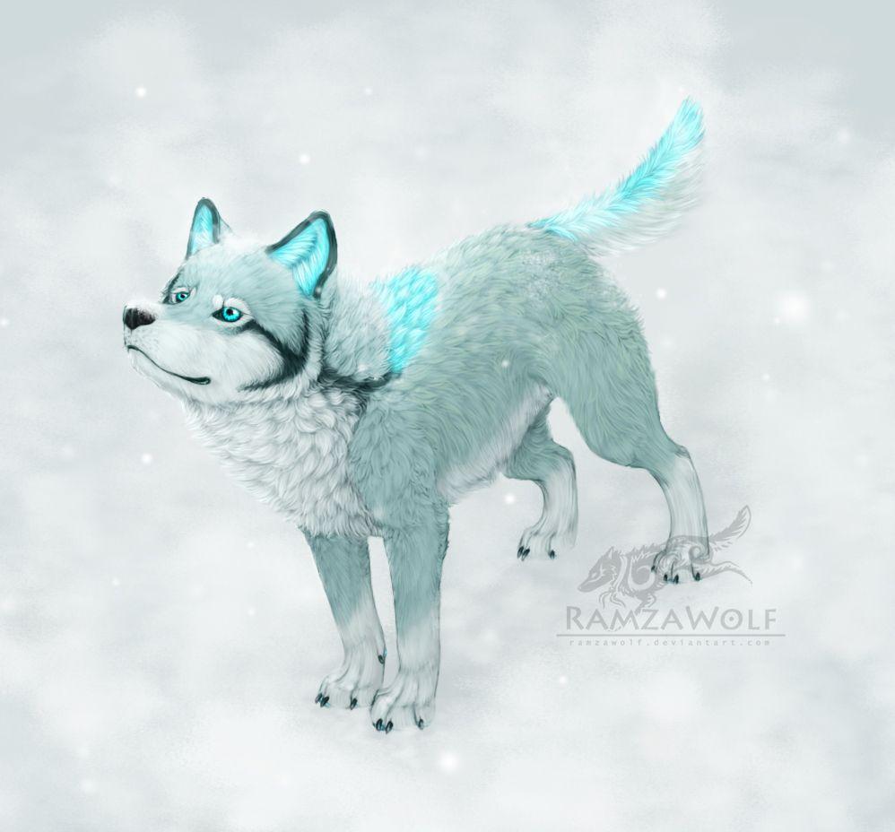 Spirit Ice Wolf Wallpapers