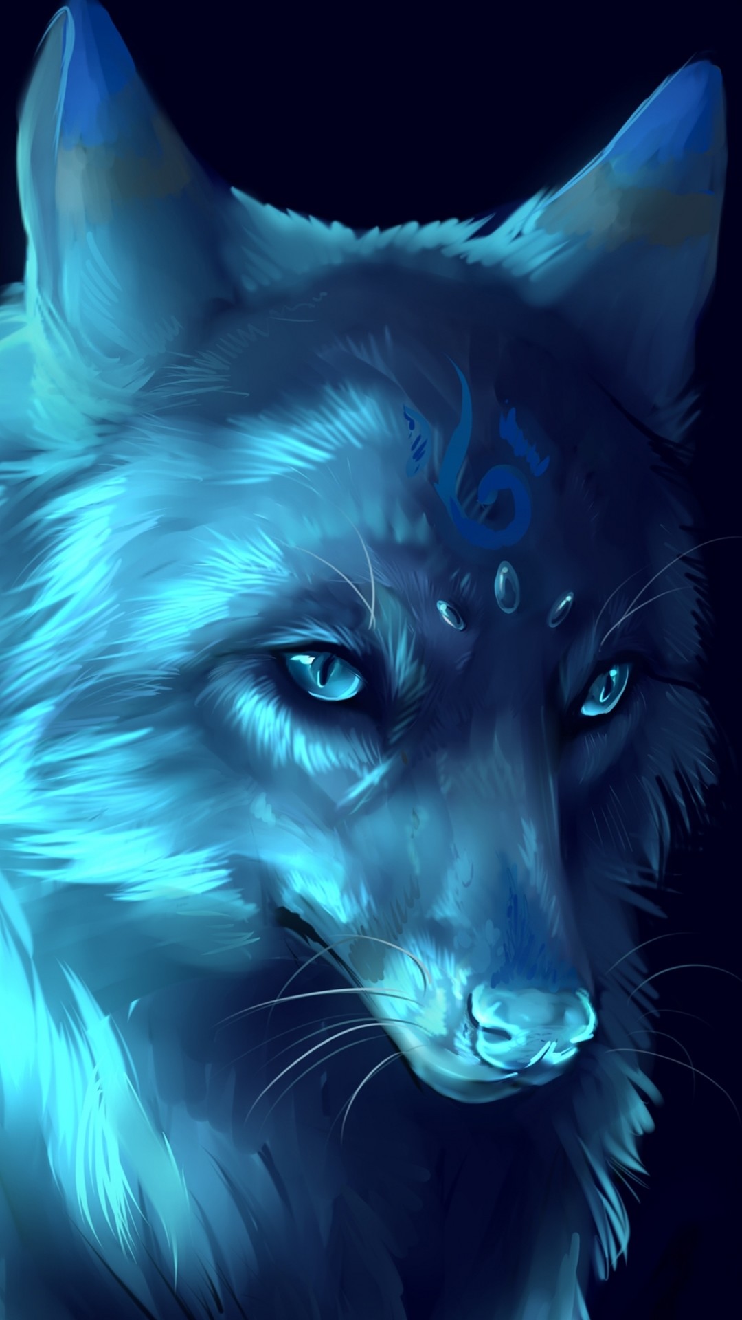 Spirit Ice Wolf Wallpapers