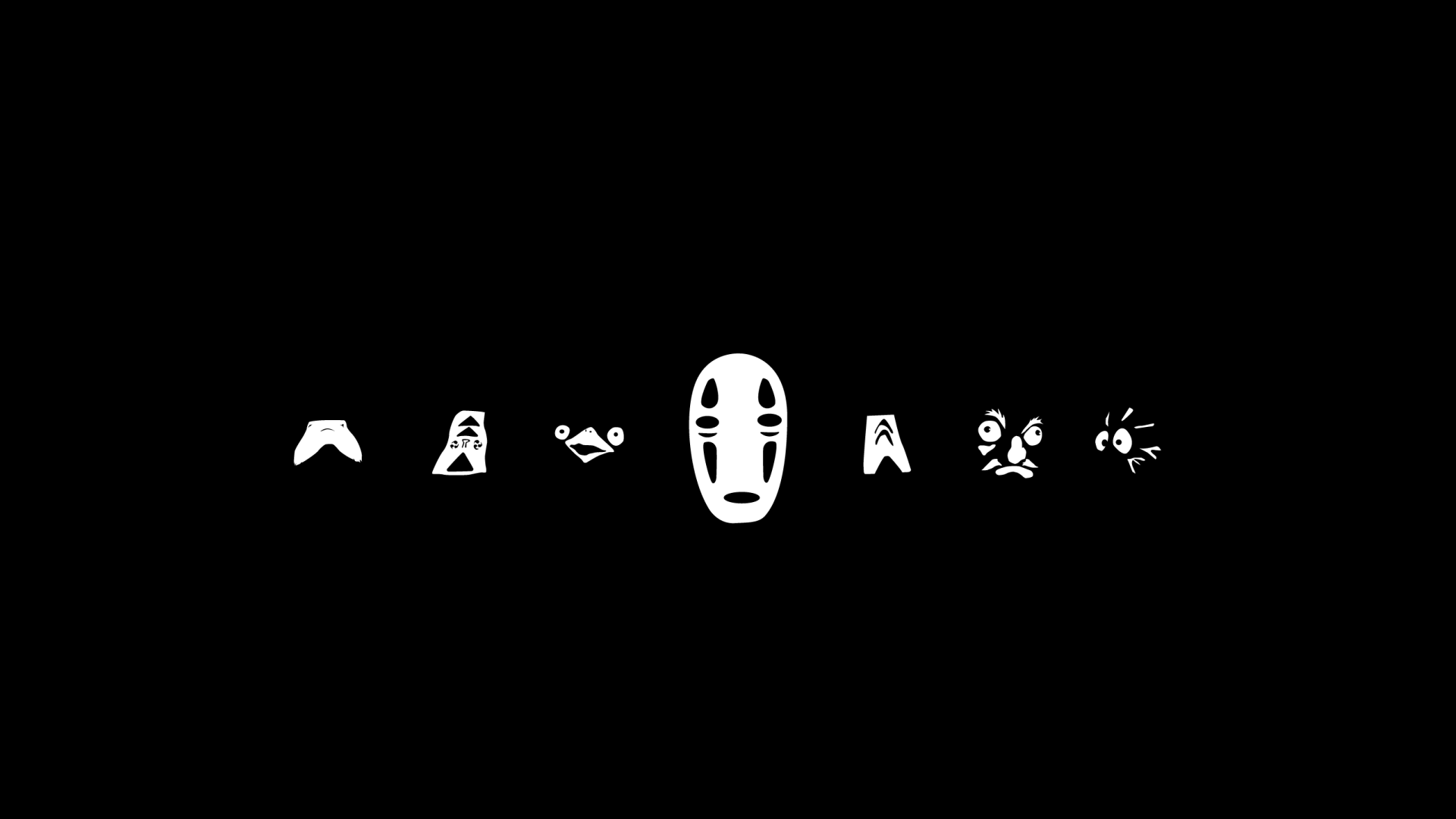 Spirited Away Minimalist Wallpapers