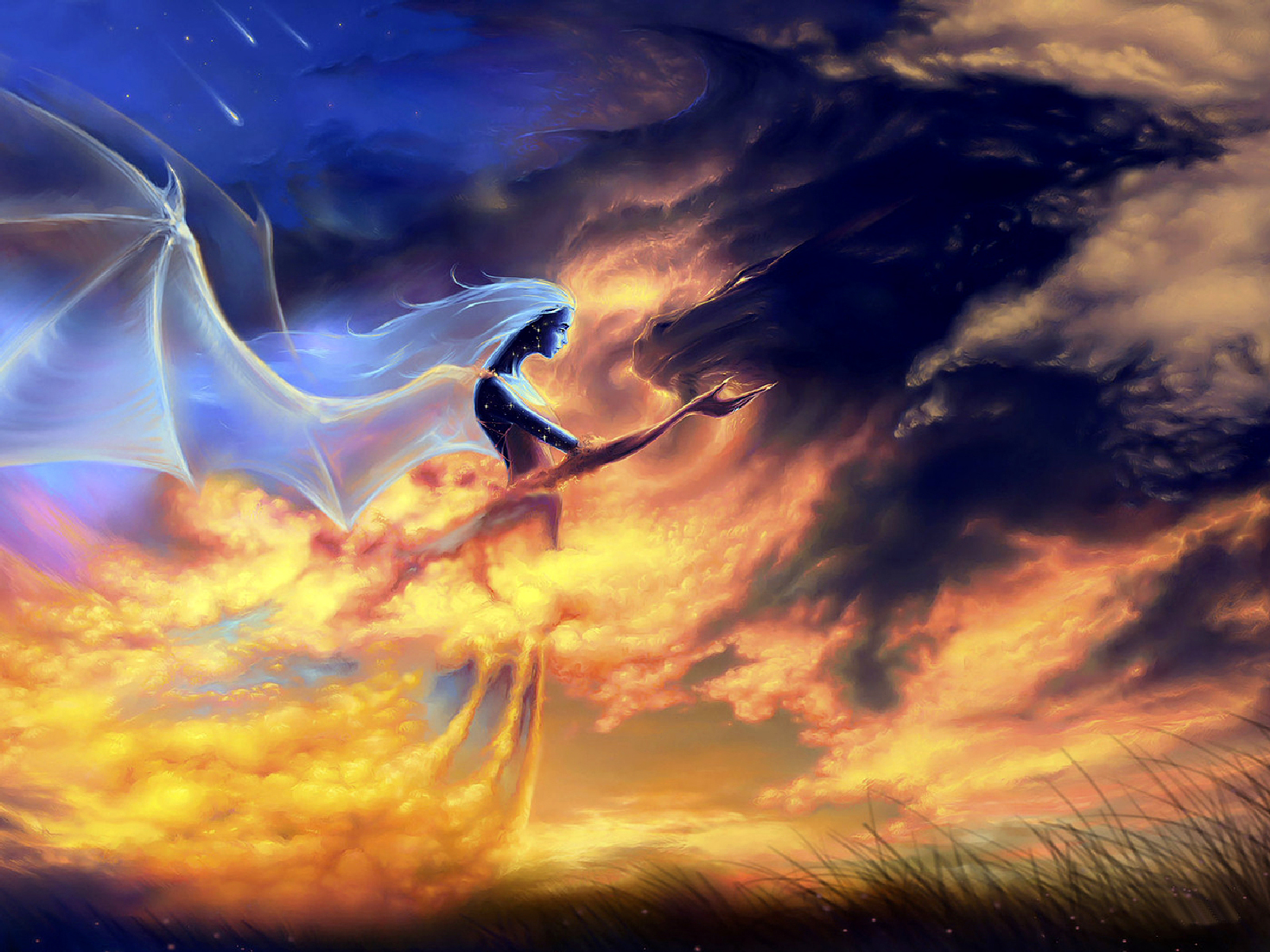 Spiritual Fantasy Art Sunrise
 Wallpapers