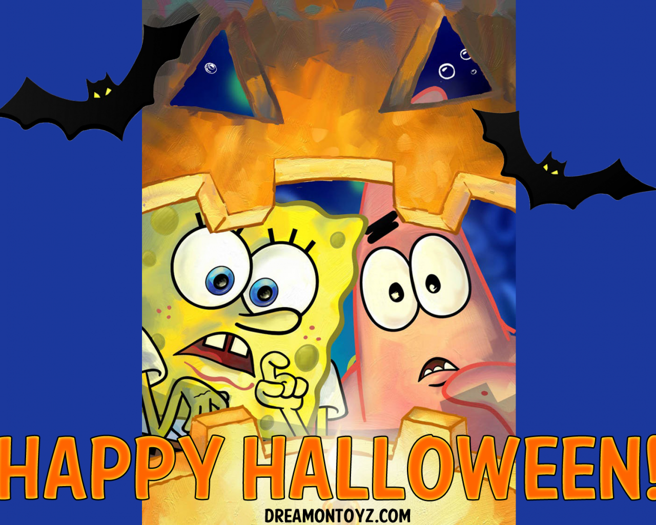 Spongebob Halloween Wallpapers