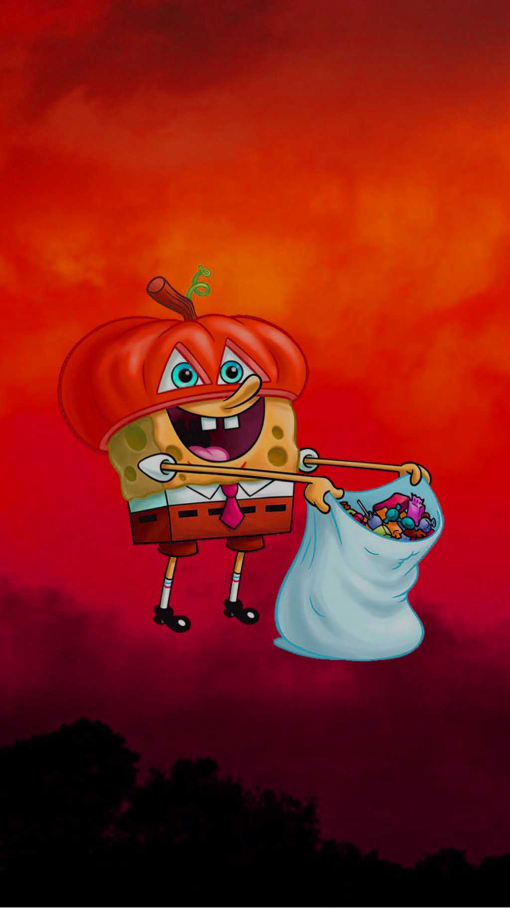 Spongebob Halloween Wallpapers