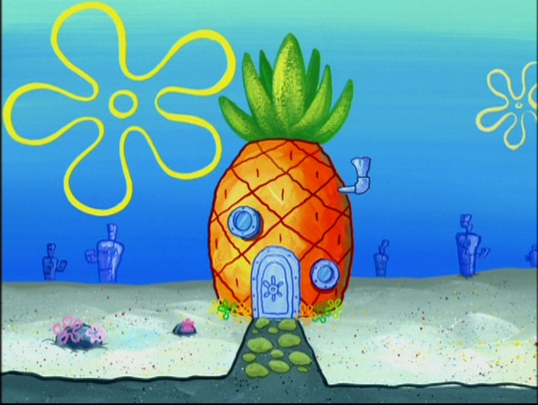 Spongebob House Background