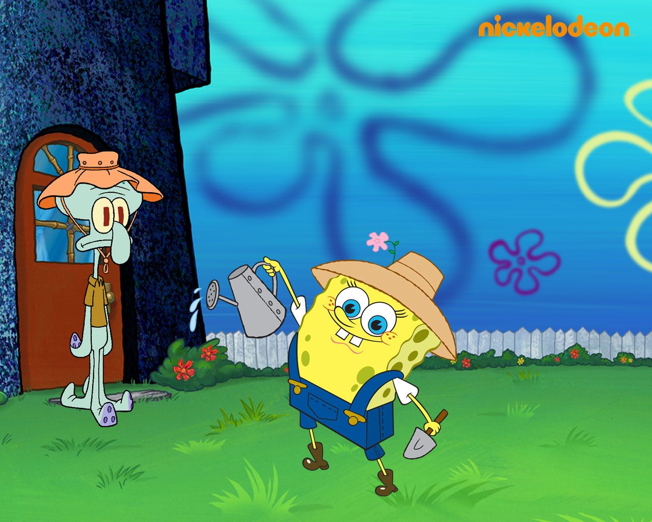 Spongebob Patrick And Squidward Wallpapers