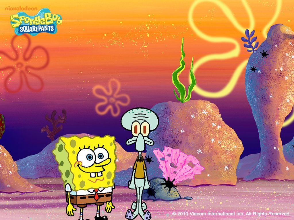 Spongebob Patrick And Squidward Wallpapers