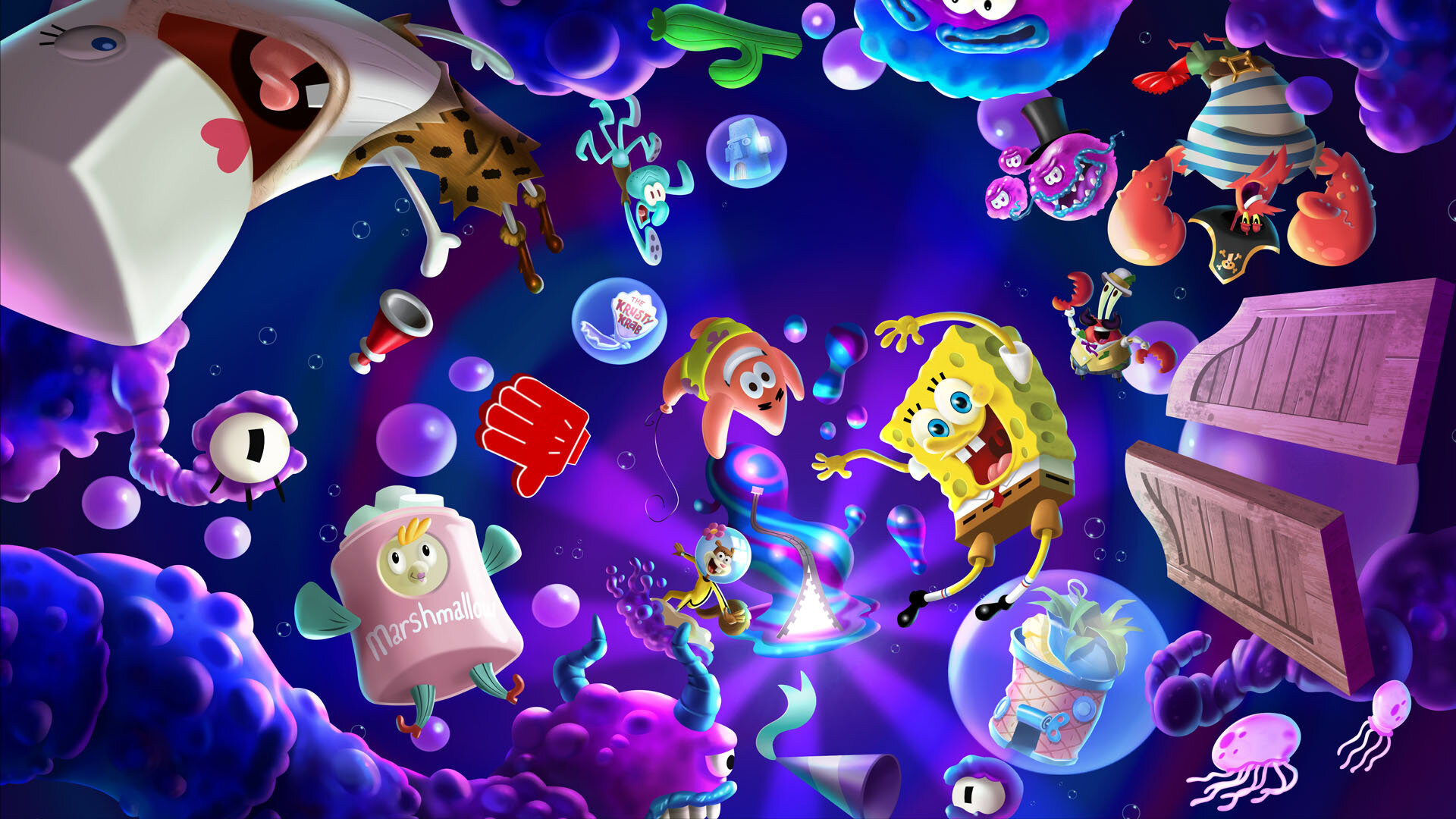 SpongeBob SquarePants: The Cosmic Shake Wallpapers